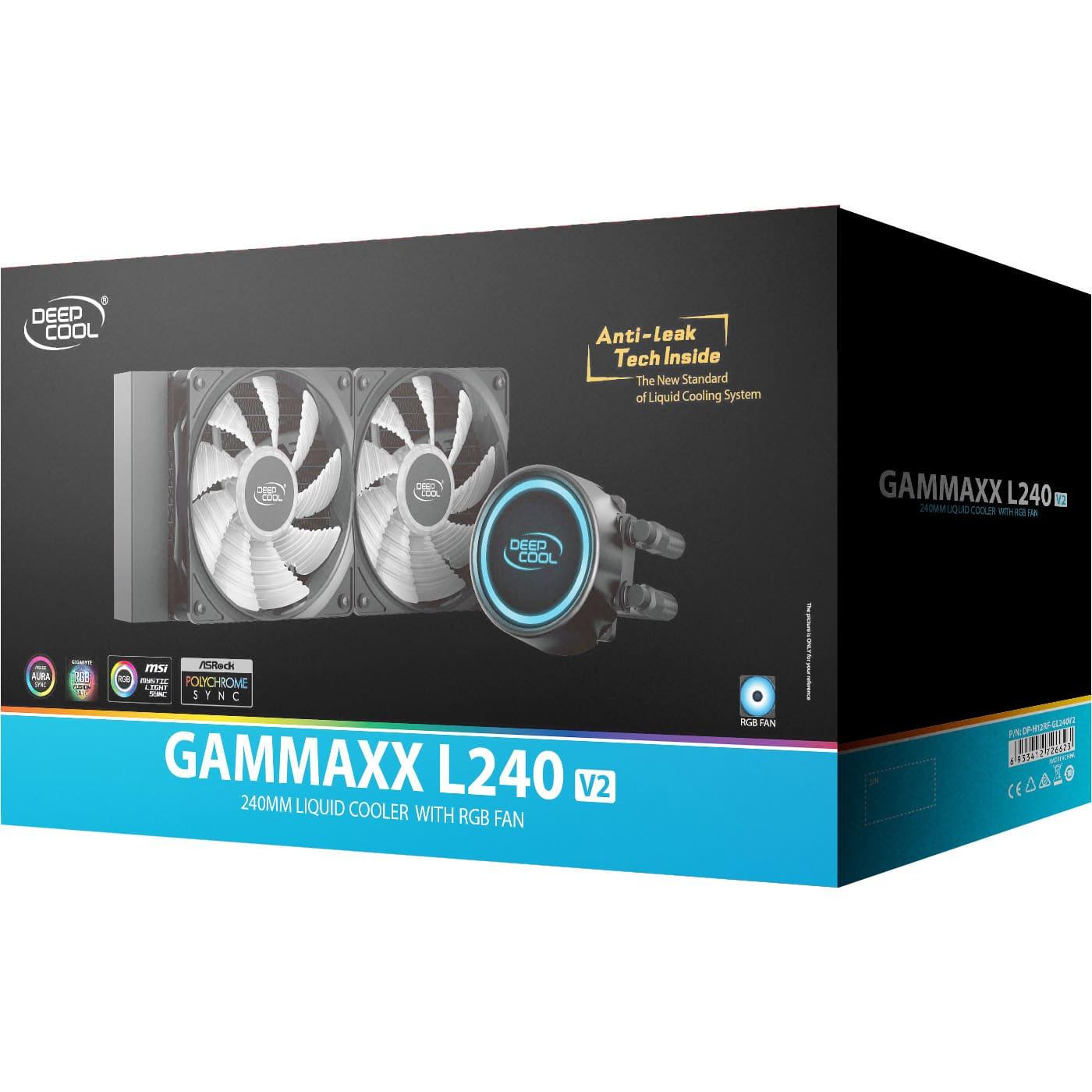 СВО Deepcool Gammaxx L240 V2 RGB (DP-H12RF-GL240V2) Б/у