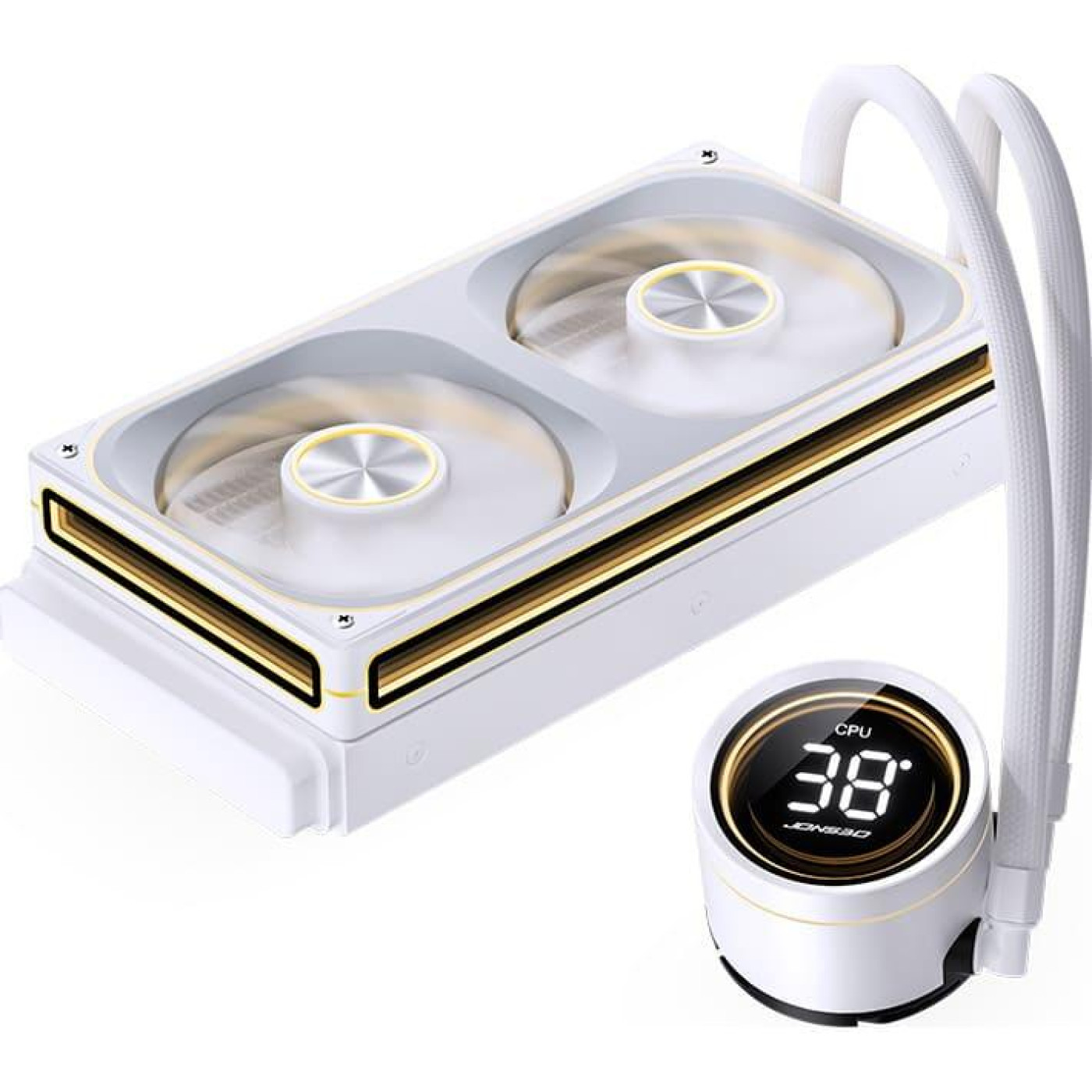 СВО Jonsbo TH-240 White (Intel LGA 1200/115X/17XX/1851; AMD AM4/AM5) (TH-240 White)