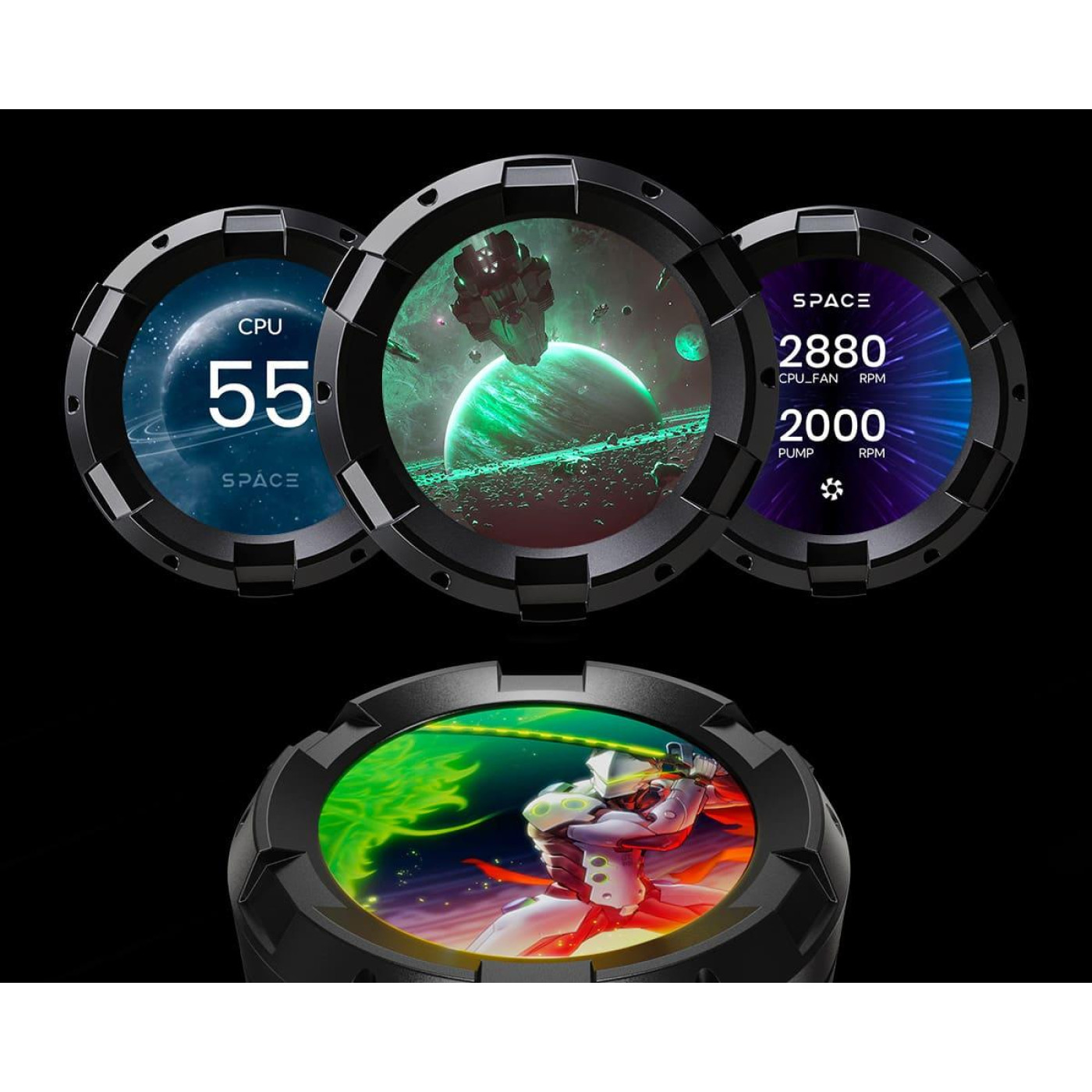 СВО ID-Cooling Space LCD SL360 (SL360)