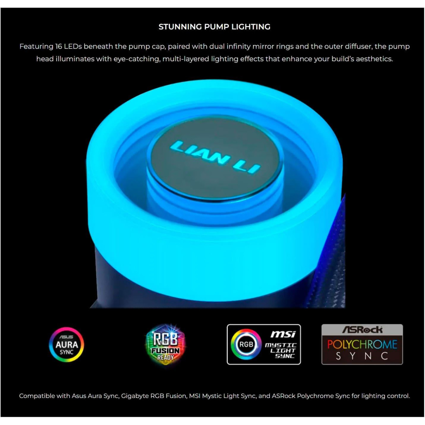 СВО Lian Li GA II Lite 360 RGB Black (G89.GA2L36RB.00)