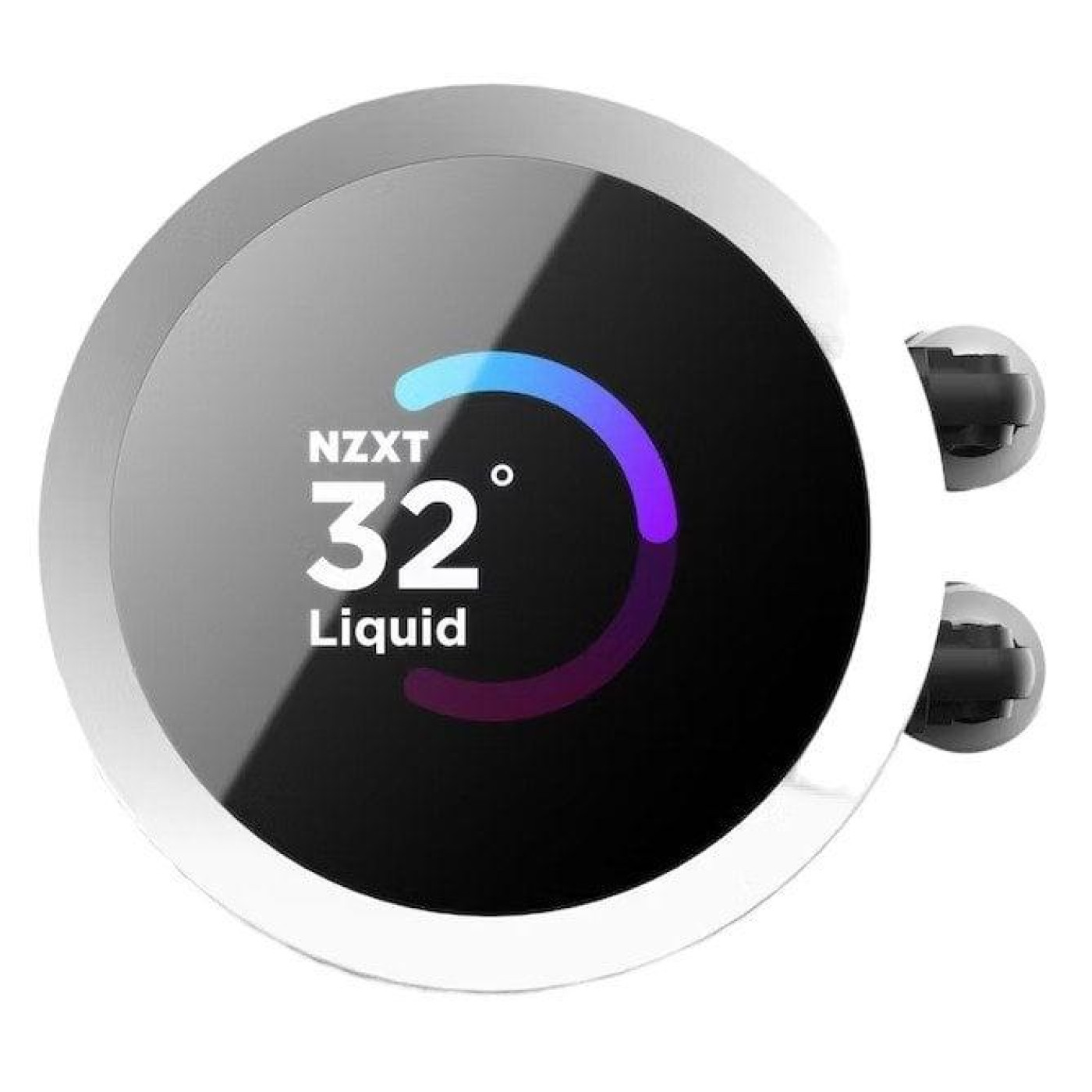 СВО NZXT NZXT, Kraken RGB 360mm AIO liquid cooler w/Display, RGB,Hub Fans White (RL-KR360-W1) Б/в