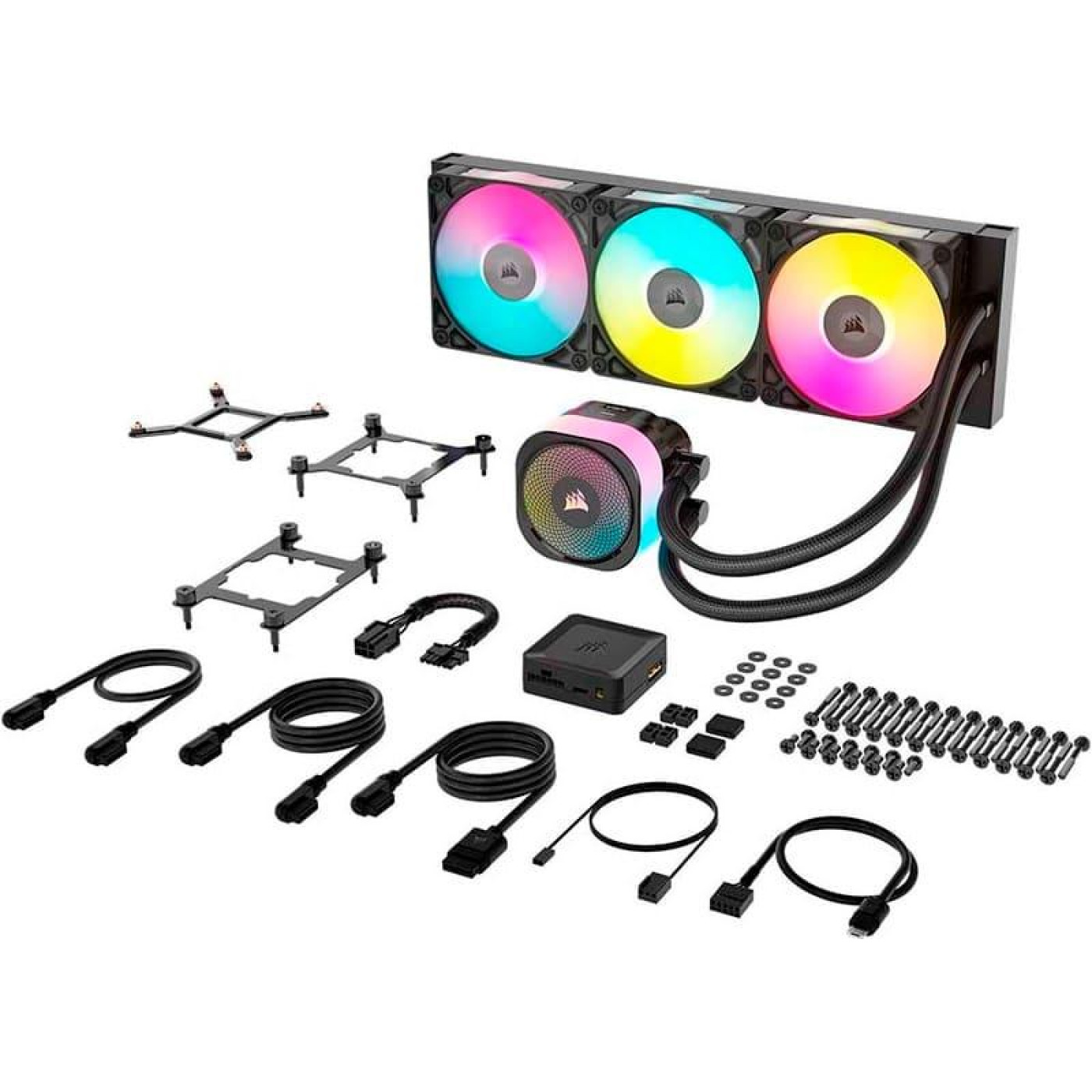 СВО Corsair iCUE LINK TITAN 360 RX RGB Black (CW-9061018-WW)