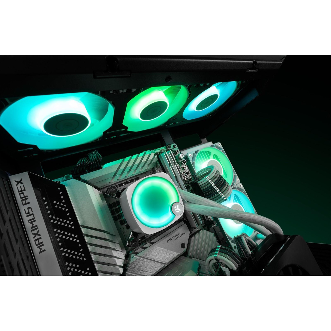 СВО EKWB EK-Nucleus AIO CR240 Lux D-RGB - White (3831109897843)