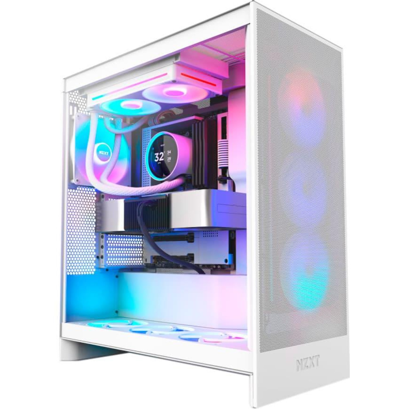 СВО NZXT Kraken Elite 240 RGB White (RL-KR24E-W2)