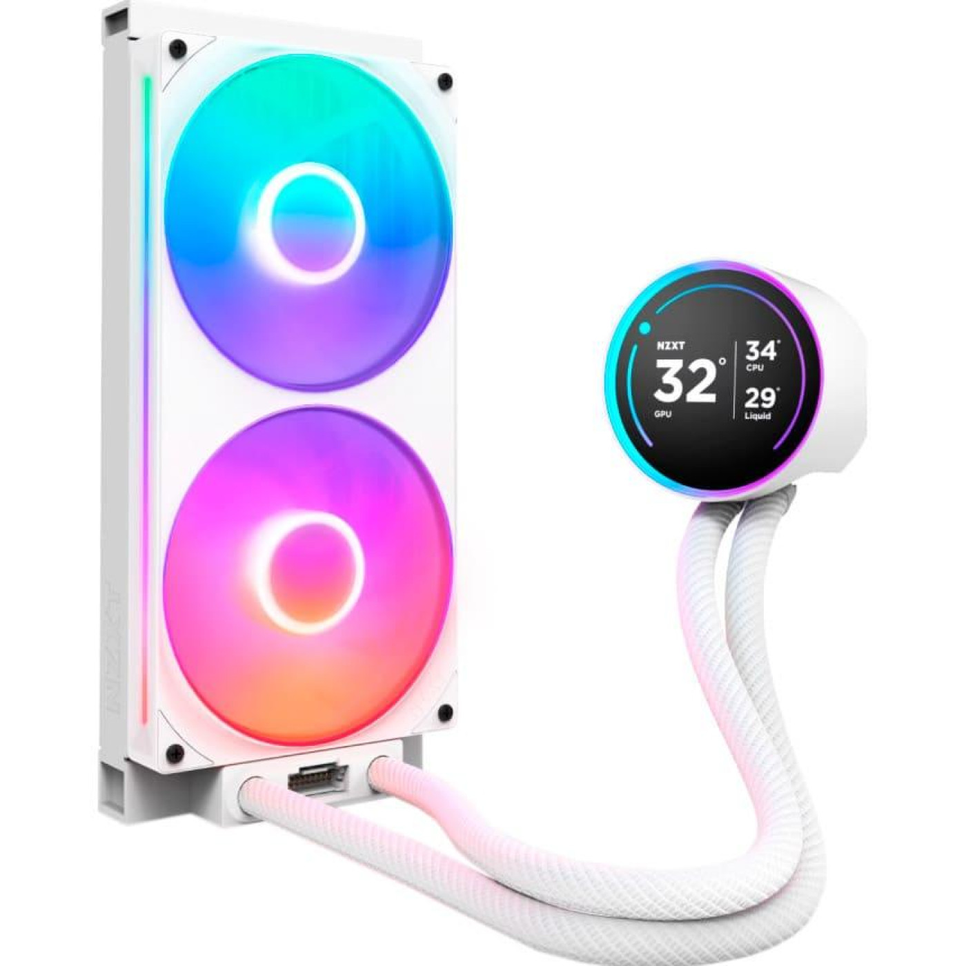 СВО NZXT Kraken Elite 280 RGB White (RL-KR28E-W2)