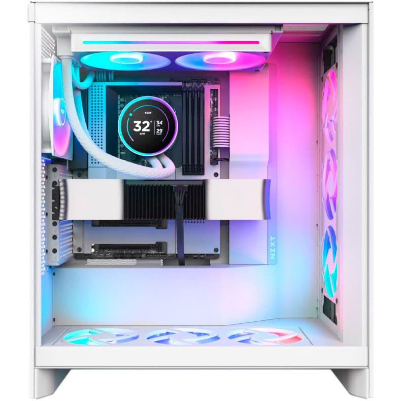 СВО NZXT Kraken Elite 280 RGB White (RL-KR28E-W2)