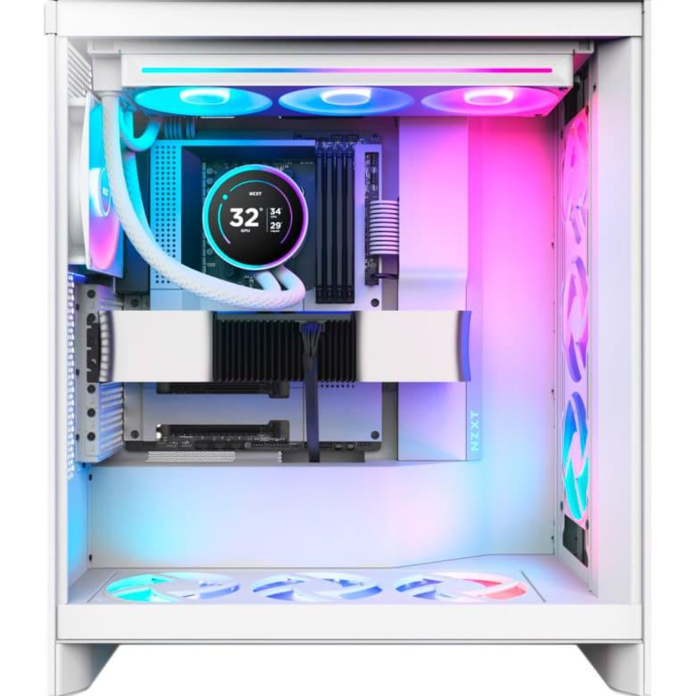 СВО NZXT Kraken Elite 360 RGB White (RL-KR36E-W2)