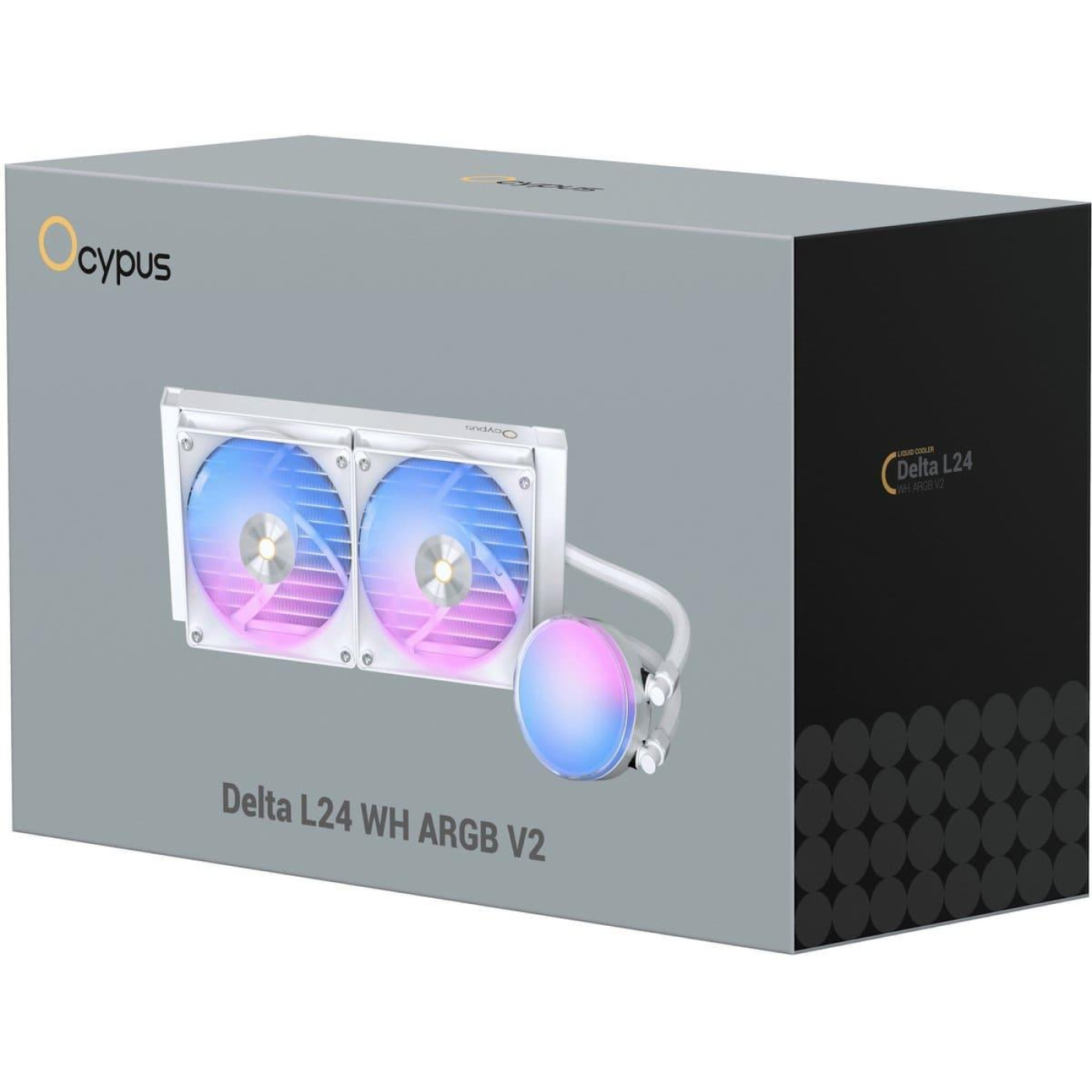 СВО Ocypus DELTA L24 V2 240мм WH ARGB (DELTA-L24-WH2AAWNN02X-GL)