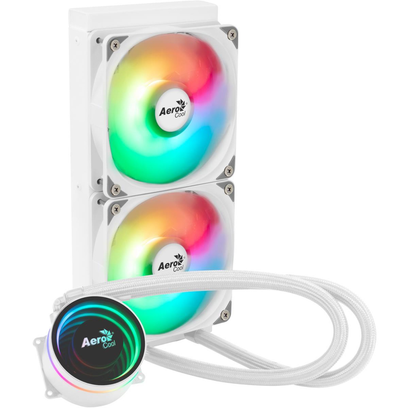 СВО Aerocool Oasis L240 White (ACLA-OA24117.21)