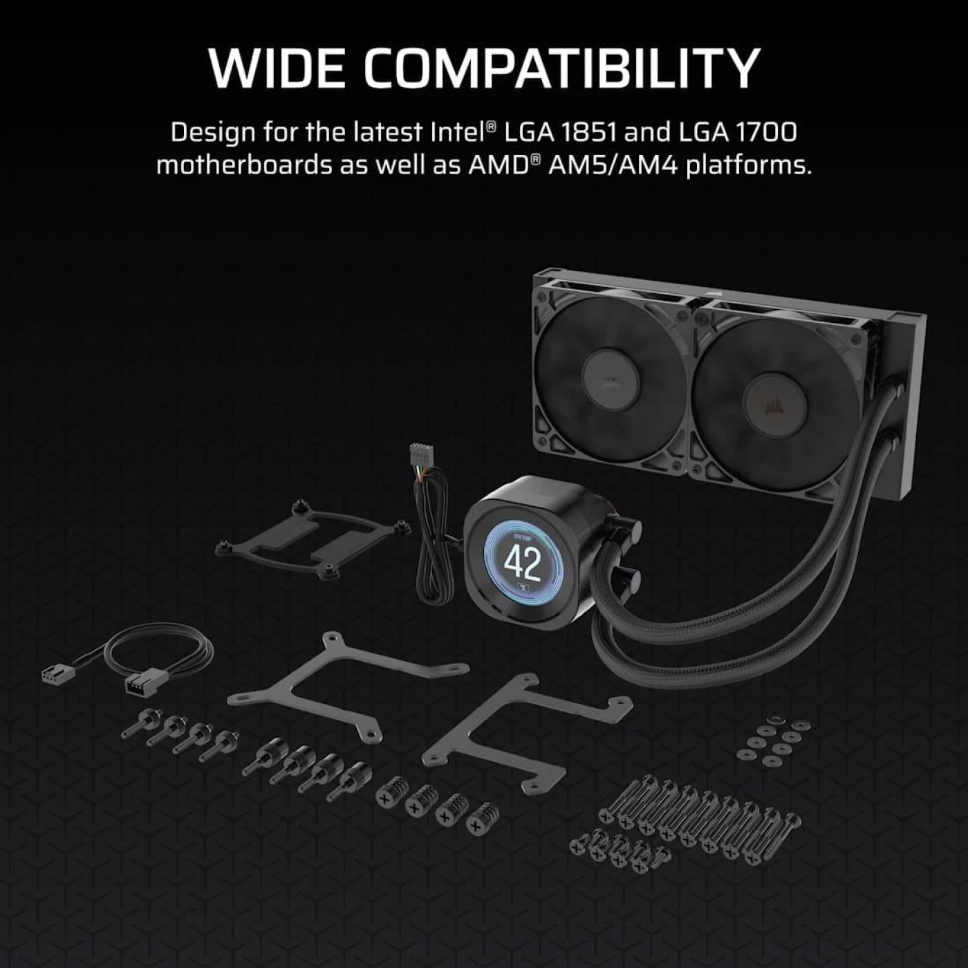 СВО Corsair Nautilus 240 RS LCD (CW-9061031-WW)