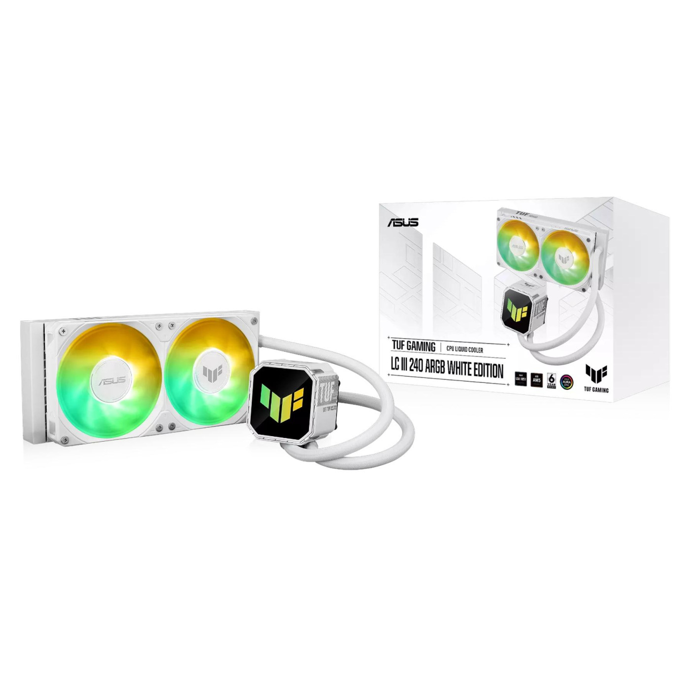 СВО ASUS TUF Gaming LC III 240 ARGB White (90RC01J2-B0EAY0)