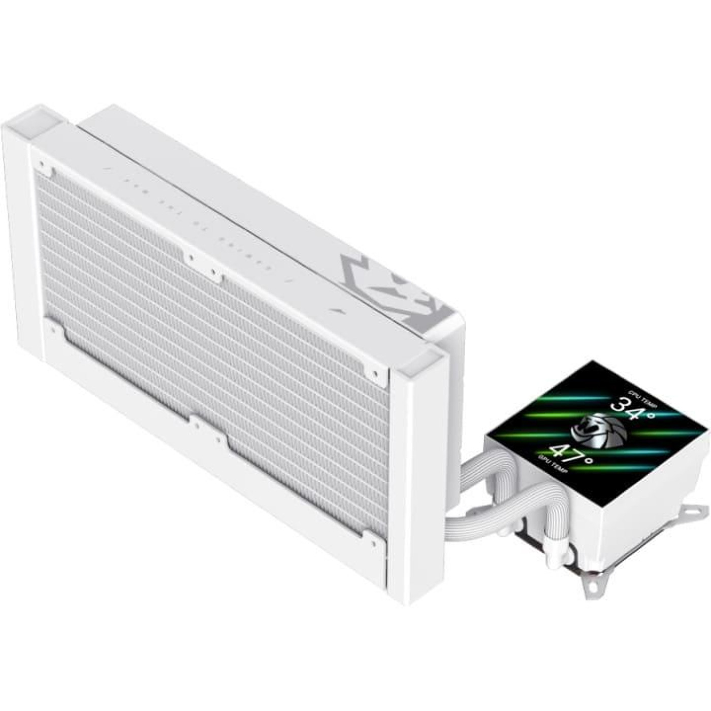 СВО GameMax Glacier 240 LCD White (GLACIER 240 LCD WH)