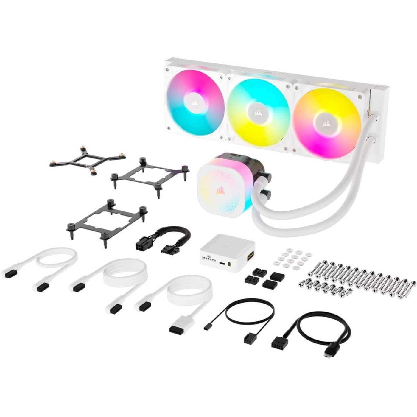 СВО Corsair iCUE LINK TITAN 360 RX RGB White (CW-9061021-WW)