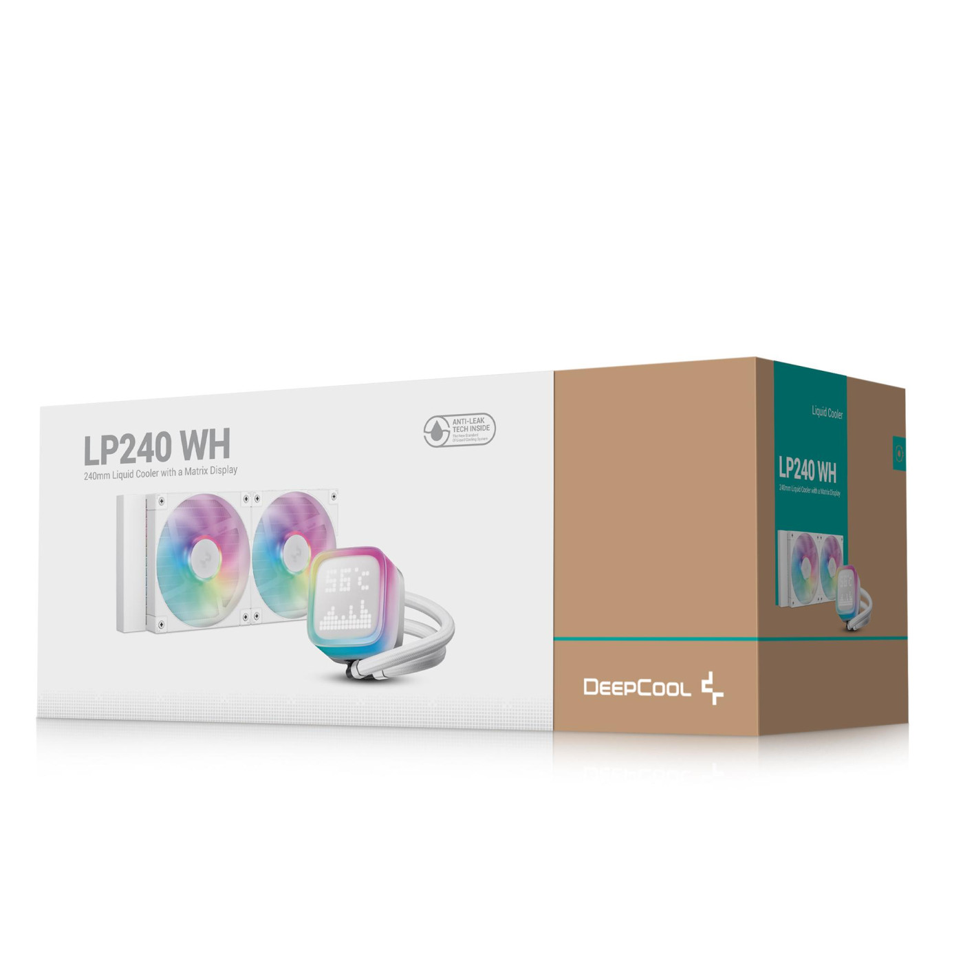 СВО Deepcool LP240 ARGB White (R-LP240-WHMSMC-G-1)