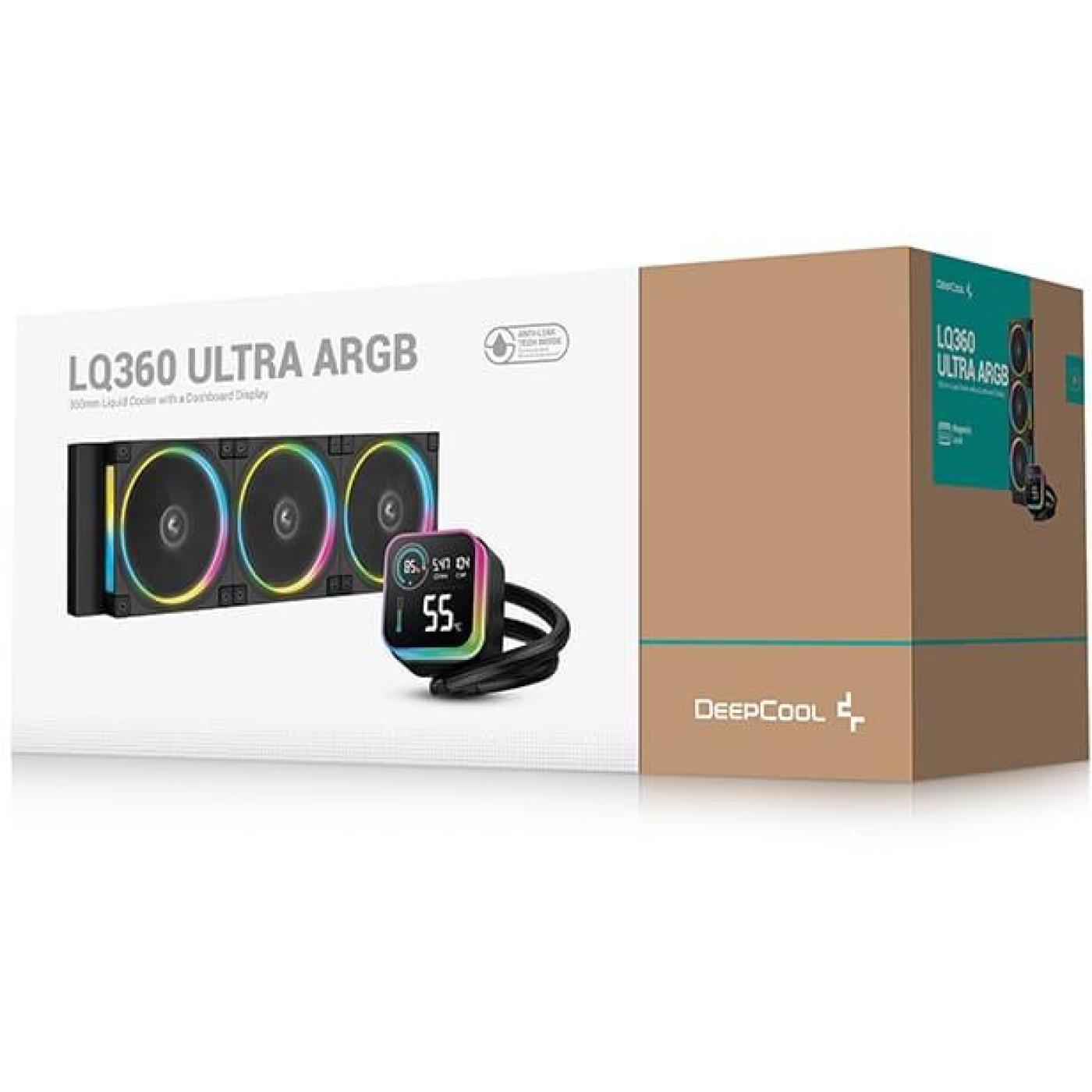 СВО Deepcool LQ360 ULTRA ARGB Black (R-LQ360-BKASMC-G-1)