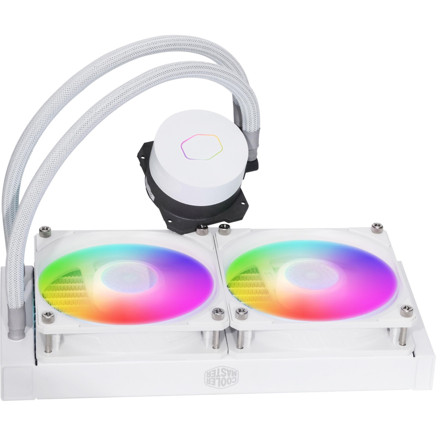 СВО Cooler Master MasterLiquid ML240L V2 ARGB White (MLW-D24M-A18PW-RW) Б/у