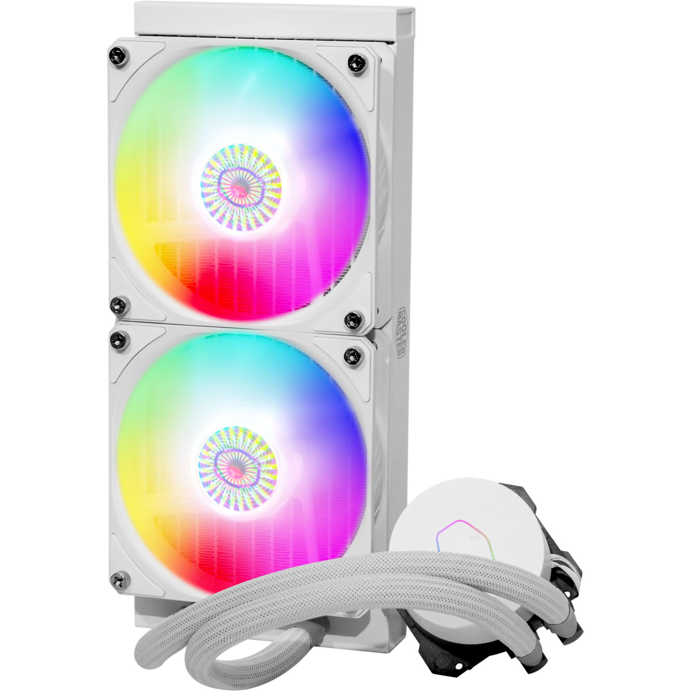 СВО Cooler Master MasterLiquid ML240L V2 ARGB White (MLW-D24M-A18PW-RW) Б/у