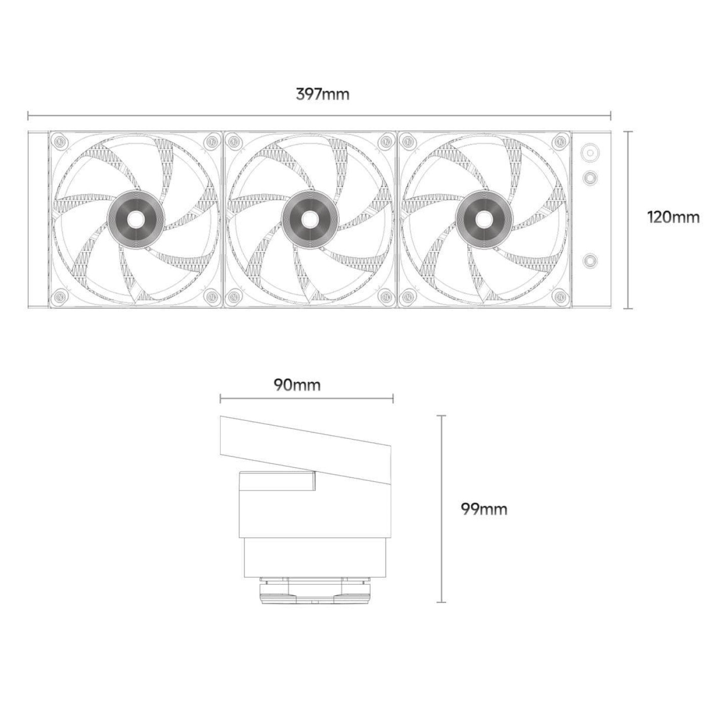 СВО Ocypus Sigma L36 BK ARGB 360мм Black (SIGMA-L36-BK3AAWWN00X-GL)