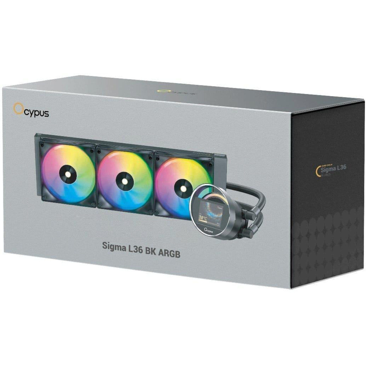 СВО Ocypus Sigma L36 BK ARGB 360мм Black (SIGMA-L36-BK3AAWWN00X-GL)