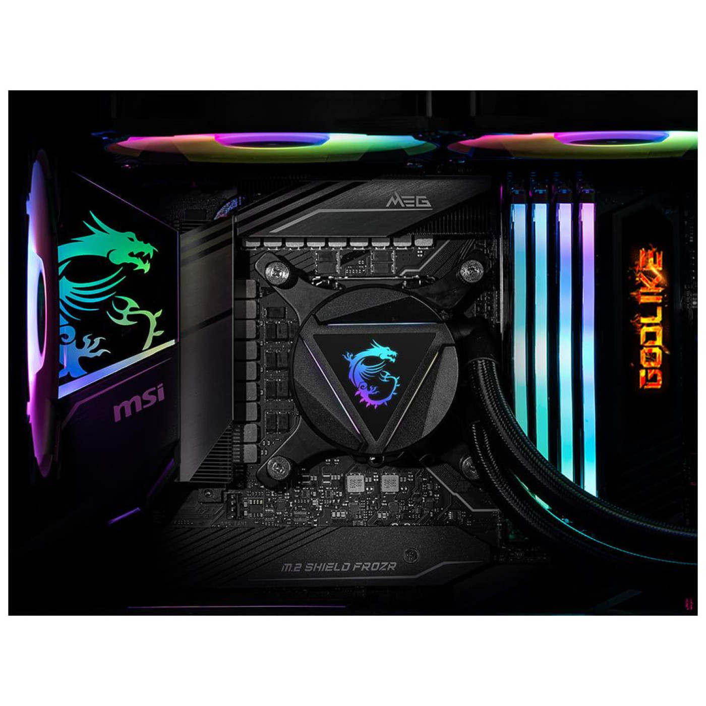 СВО MSI MAG CoreLiquid 360R V2 (MAG CoreLiquid 360R V2) Б/у,U1