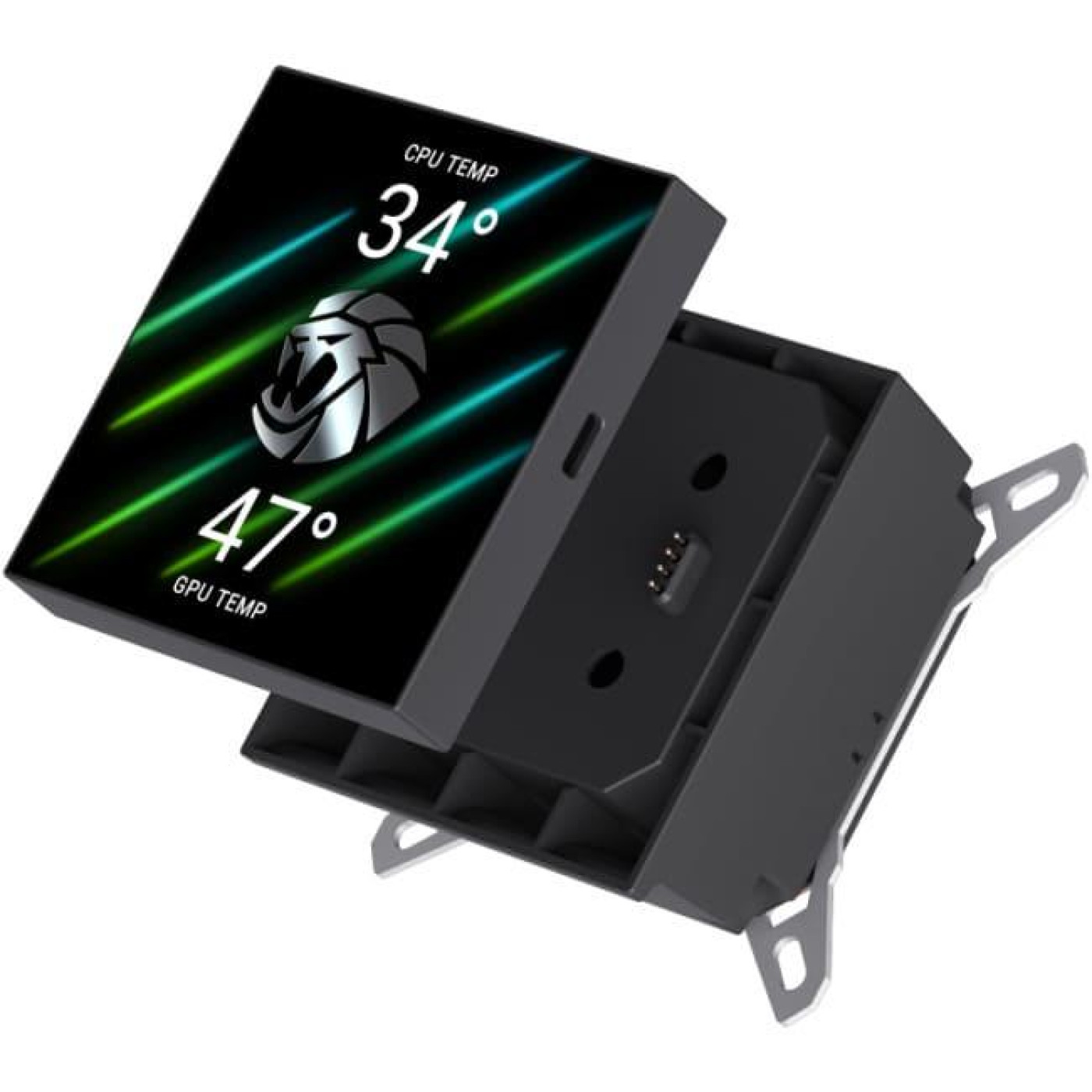 СВО GameMax Glacier 360 LCD Black (GLACIER 360 LCD BK)