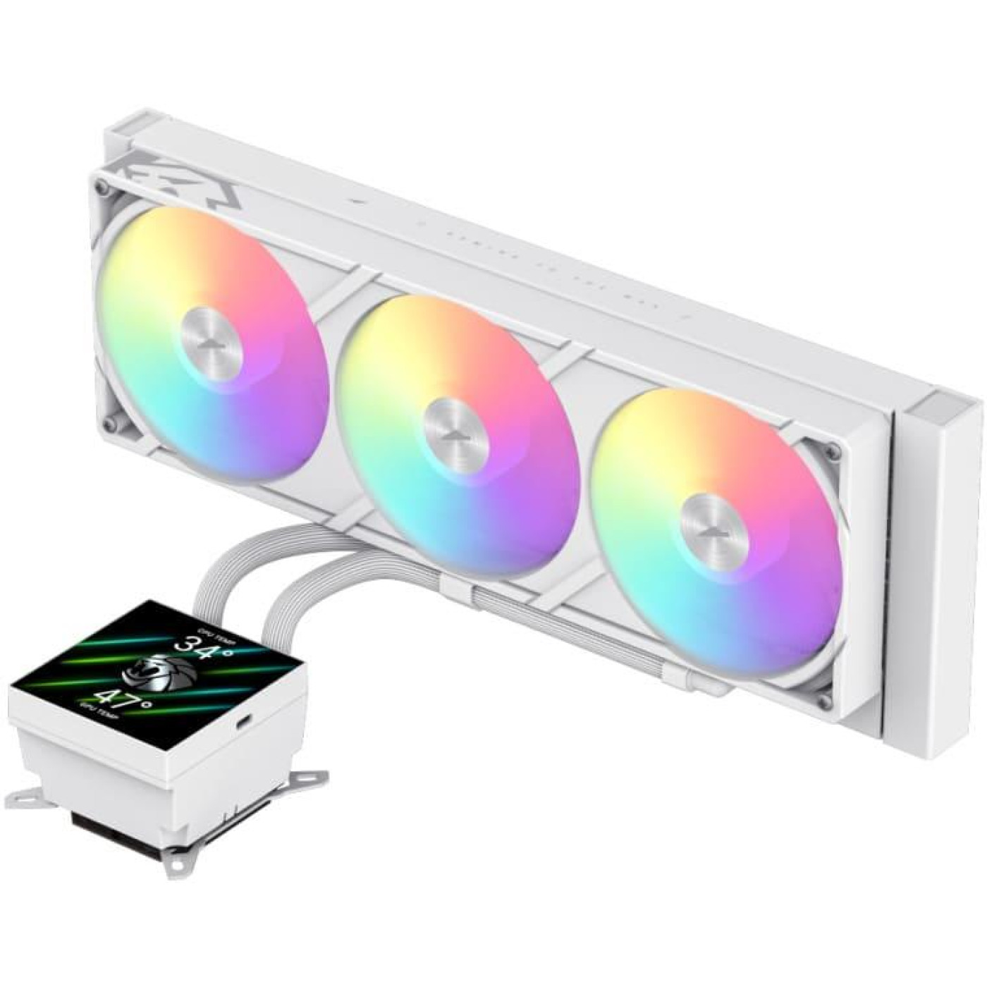 СВО GameMax Glacier 360 LCD White (GLACIER 360 LCD WH)