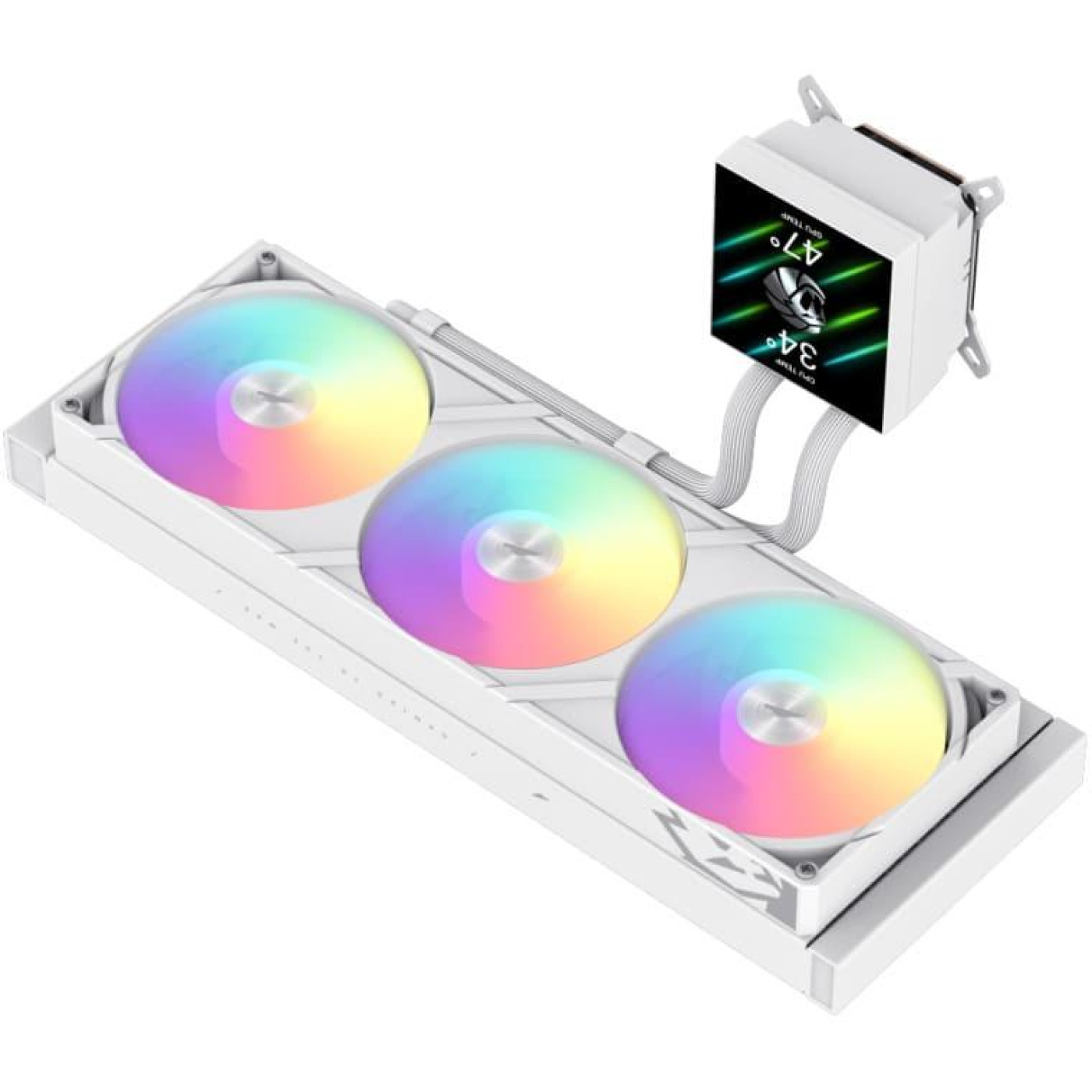 СВО GameMax Glacier 360 LCD White (GLACIER 360 LCD WH)