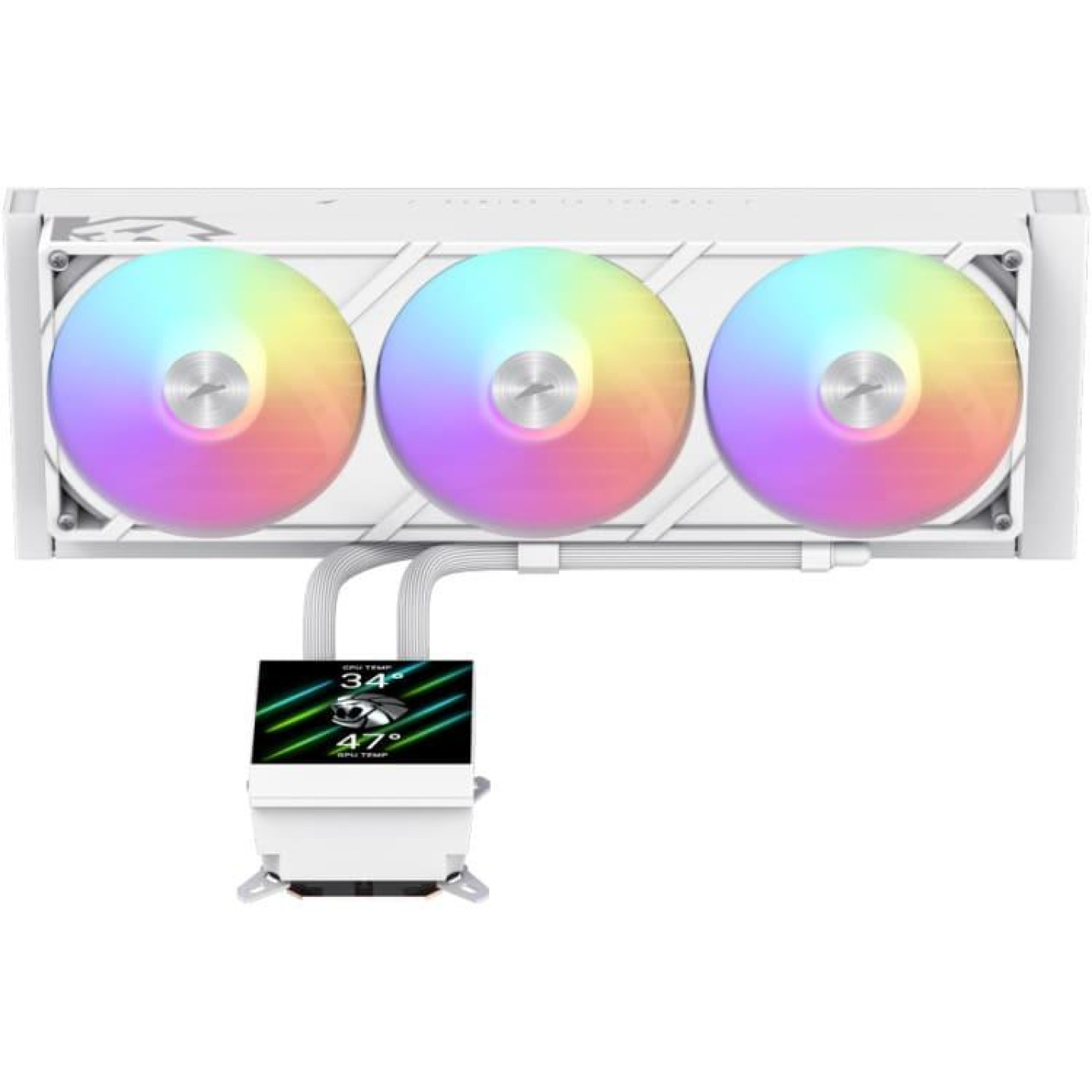 СВО GameMax Glacier 360 LCD White (GLACIER 360 LCD WH)