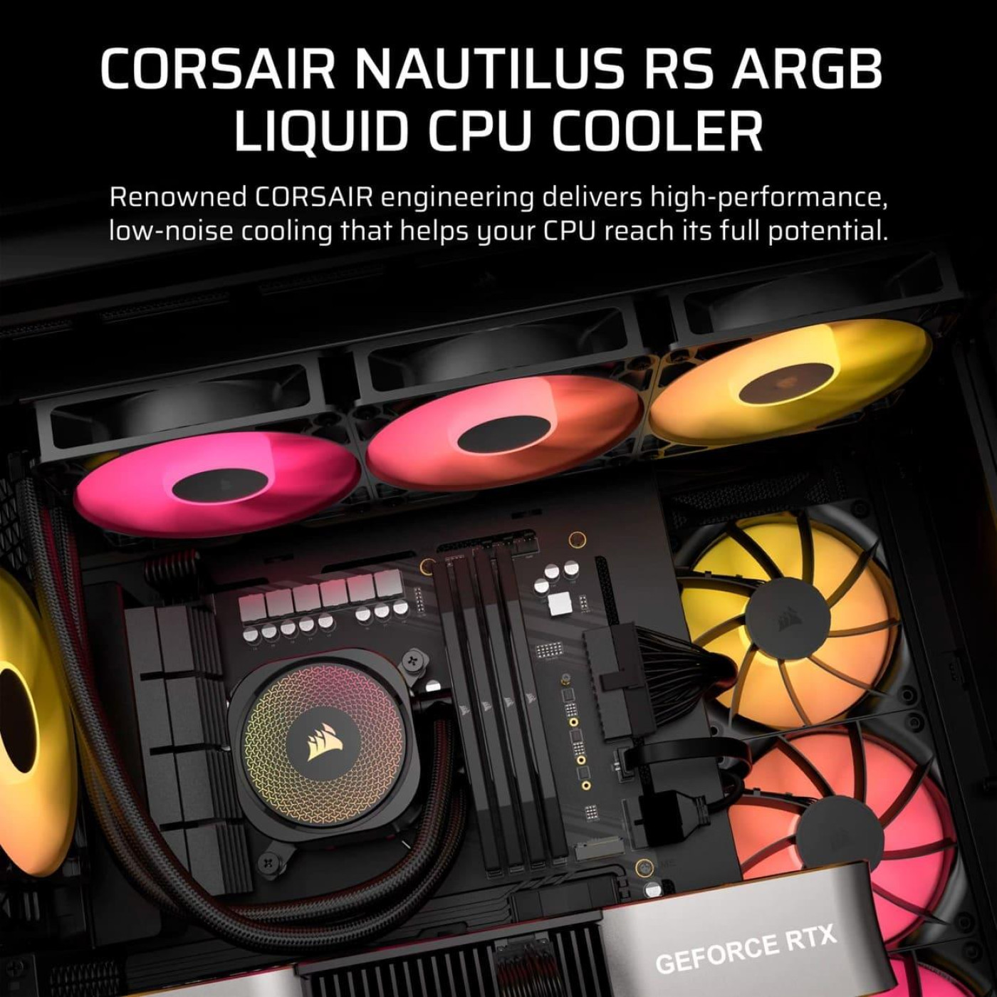 СВО Corsair NAUTILUS 360 RS ARGB Black (CW-9060093-WW)