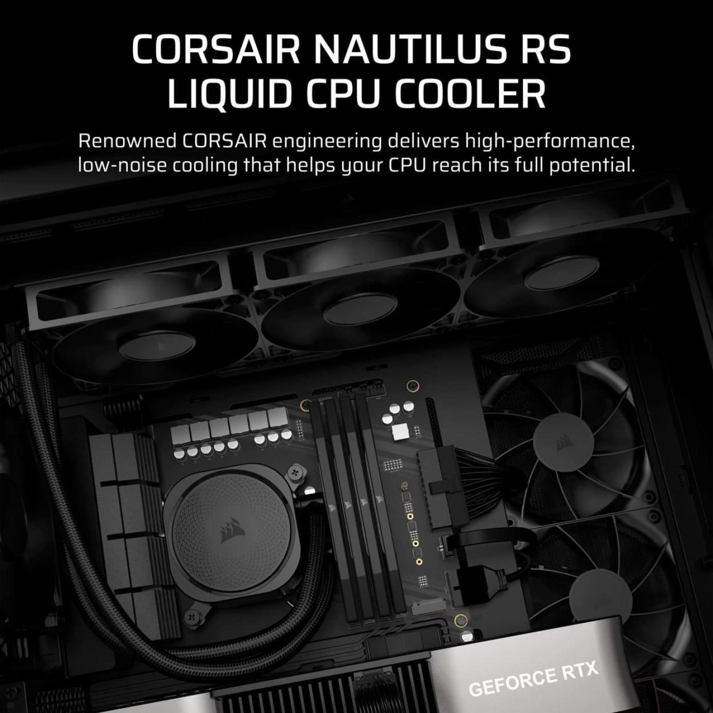 СВО Corsair NAUTILUS 360 RS Black (CW-9060089-WW)