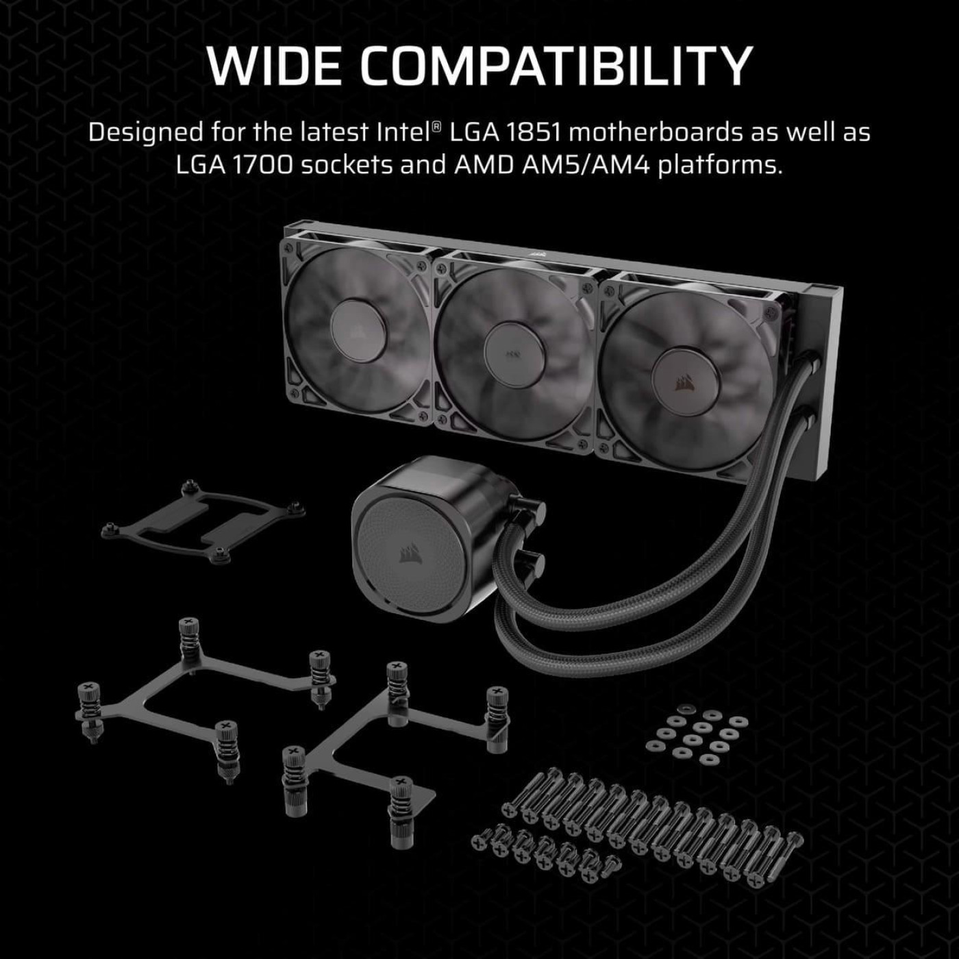 СВО Corsair NAUTILUS 360 RS Black (CW-9060089-WW)