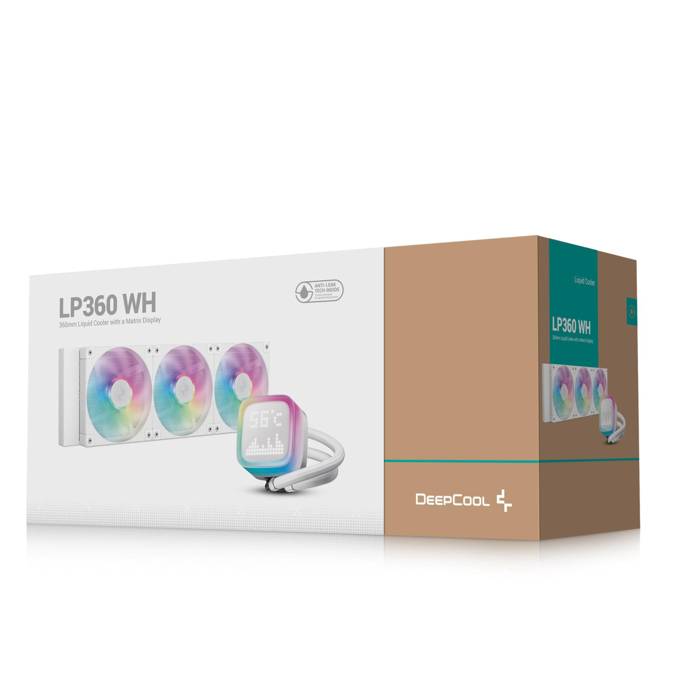 СВО DeepCool LP360 ARGB White (R-LP360-WHMSMC-G-1)