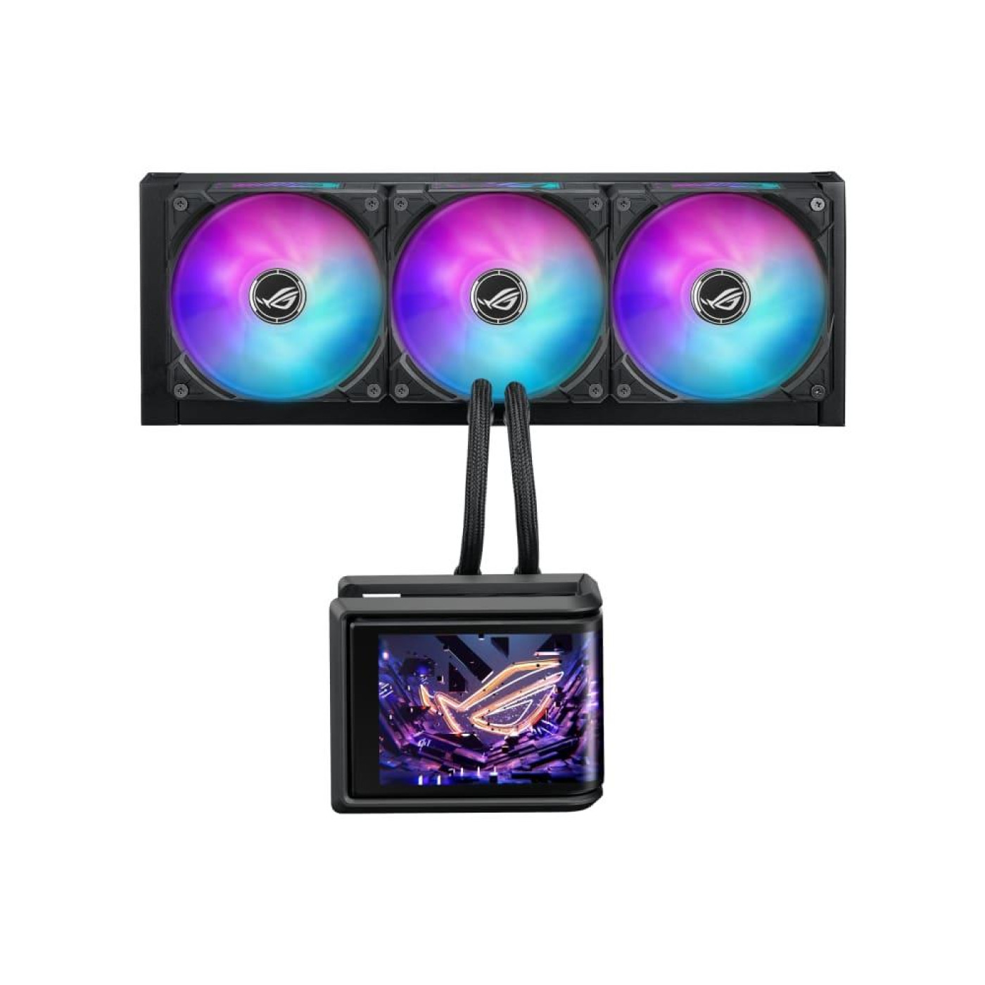 СВО ASUS ROG Ryuo IV SLC 360 ARGB Black (90RC0151-B0EAY0) U1
