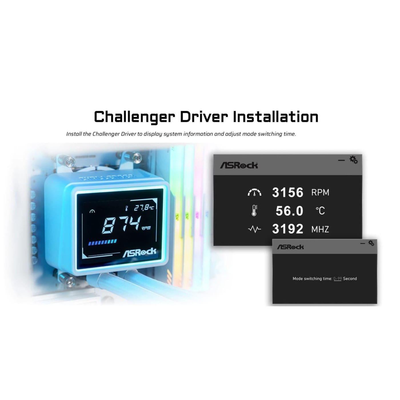 СВО ASRock Challenger White 360 Digital (Challenger White 360 Digi)