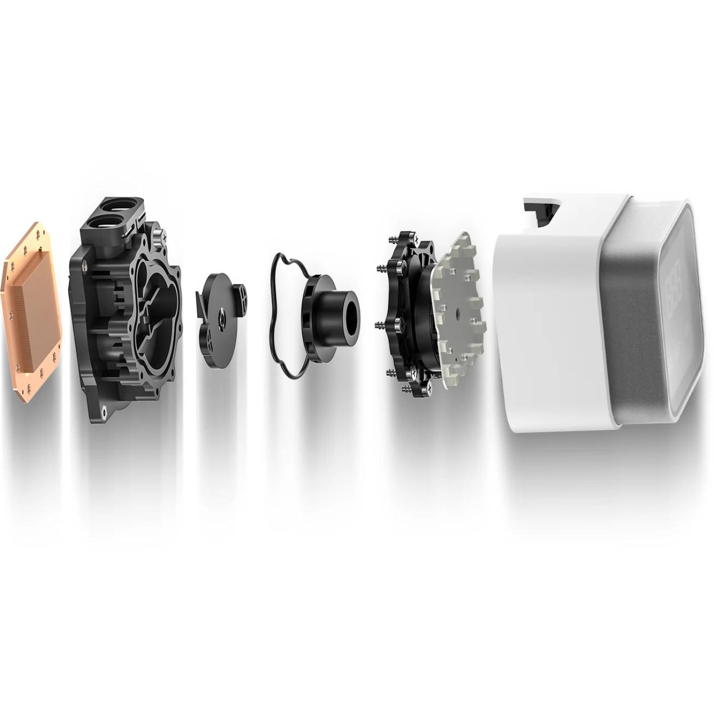 СВО DeepCool LQ240 White (R-LQ240-WHDSMC-G-1)