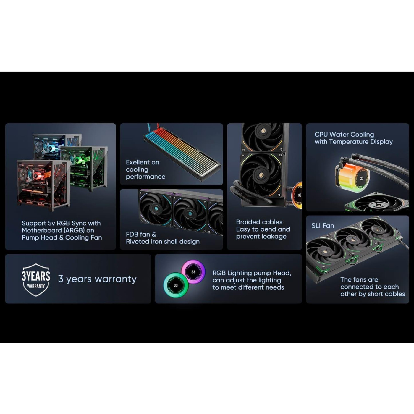 СВО 1stPlayer CC-360 Black (CC-360-BK)