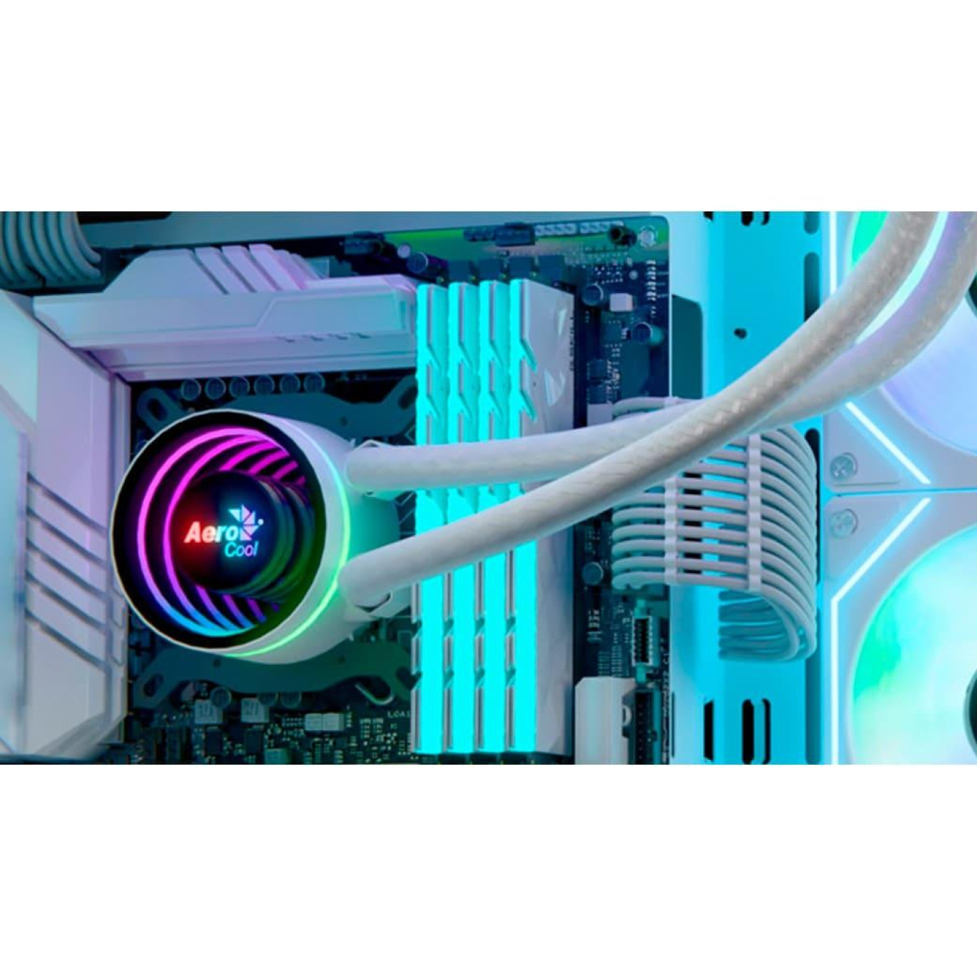 СВО Aerocool Oasis L240 White (ACLA-OA24117.21)