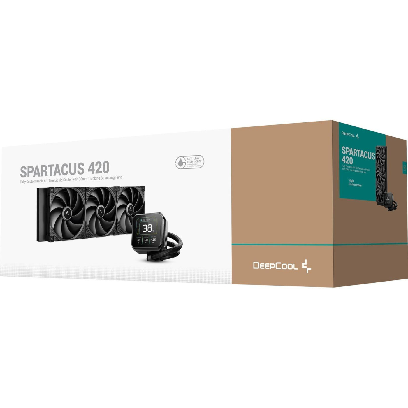 СВО Deepcool Spartacus 420 Black (R-SPT420-BKDSMP-G-1)