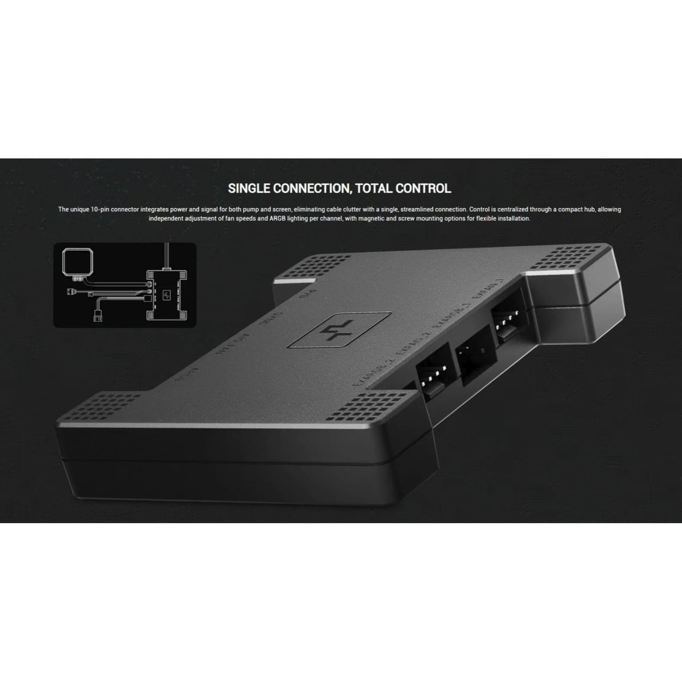 СВО Deepcool Spartacus 420 Black (R-SPT420-BKDSMP-G-1)