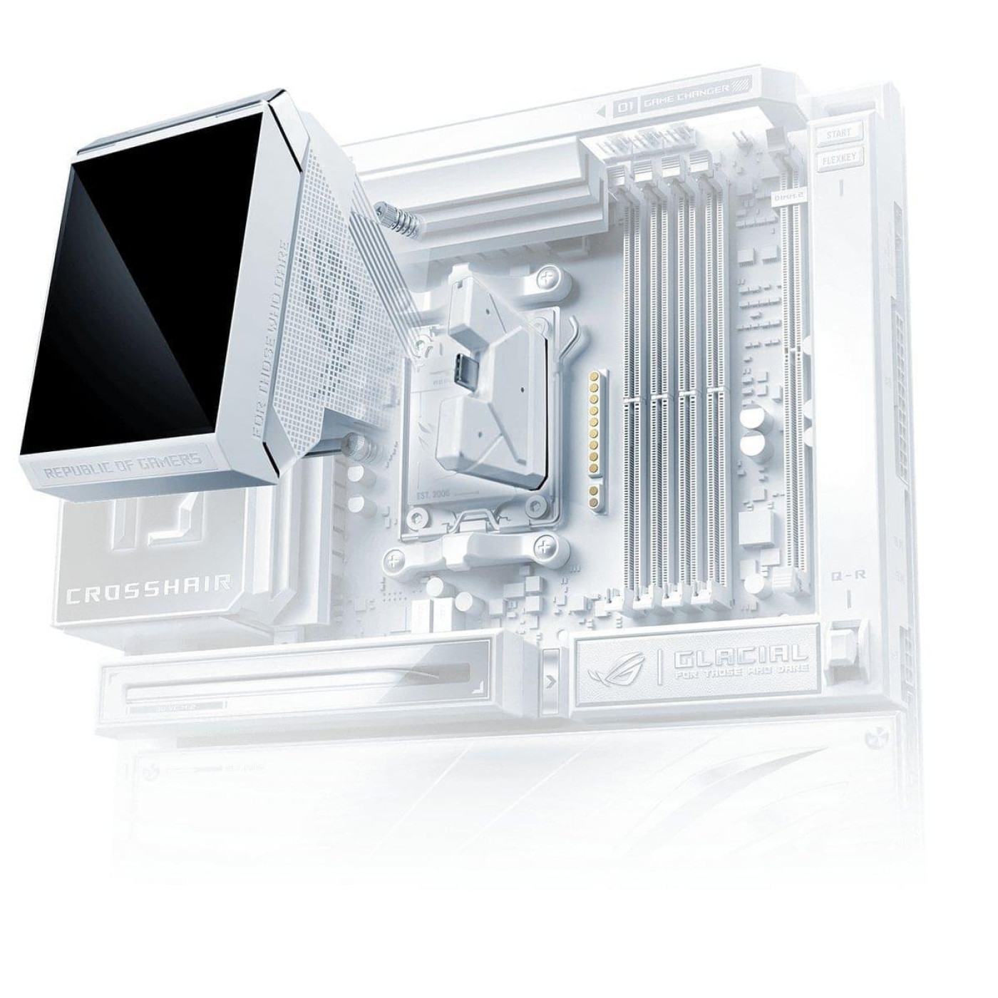 СВО ASUS ROG Strix LC IV 360 ARGB LCD White (90RC01M2-B0EAY0)
