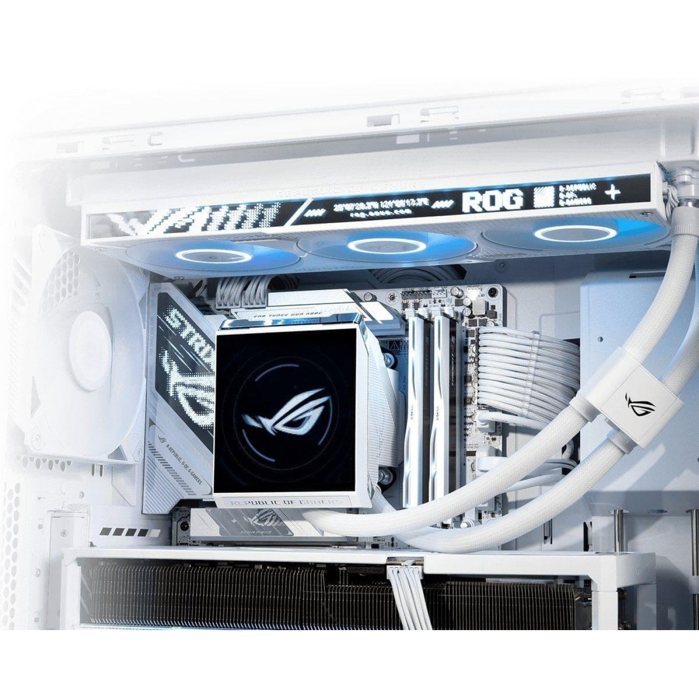 СВО ASUS ROG Strix LC IV 360 ARGB LCD White (90RC01M2-B0EAY0)