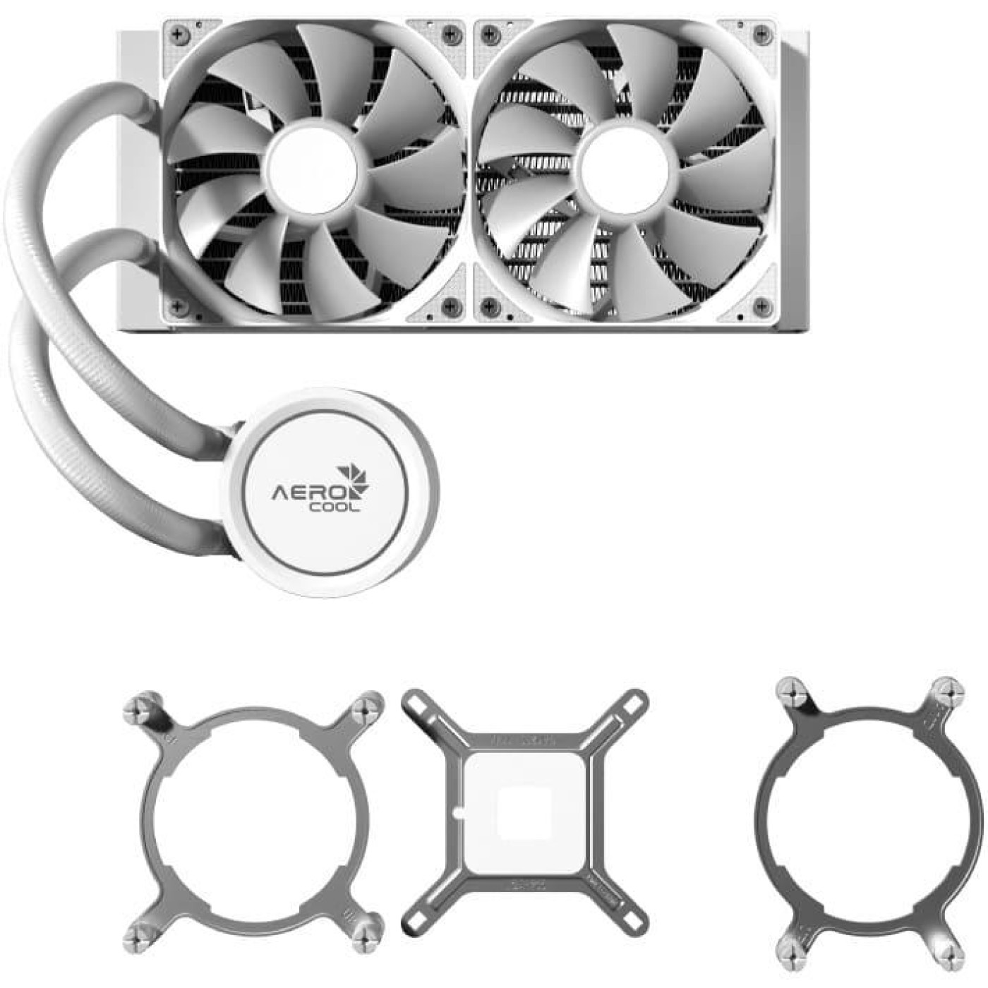 СВО Aerocool Abyss L240R White (ACLA-AB24117.21)