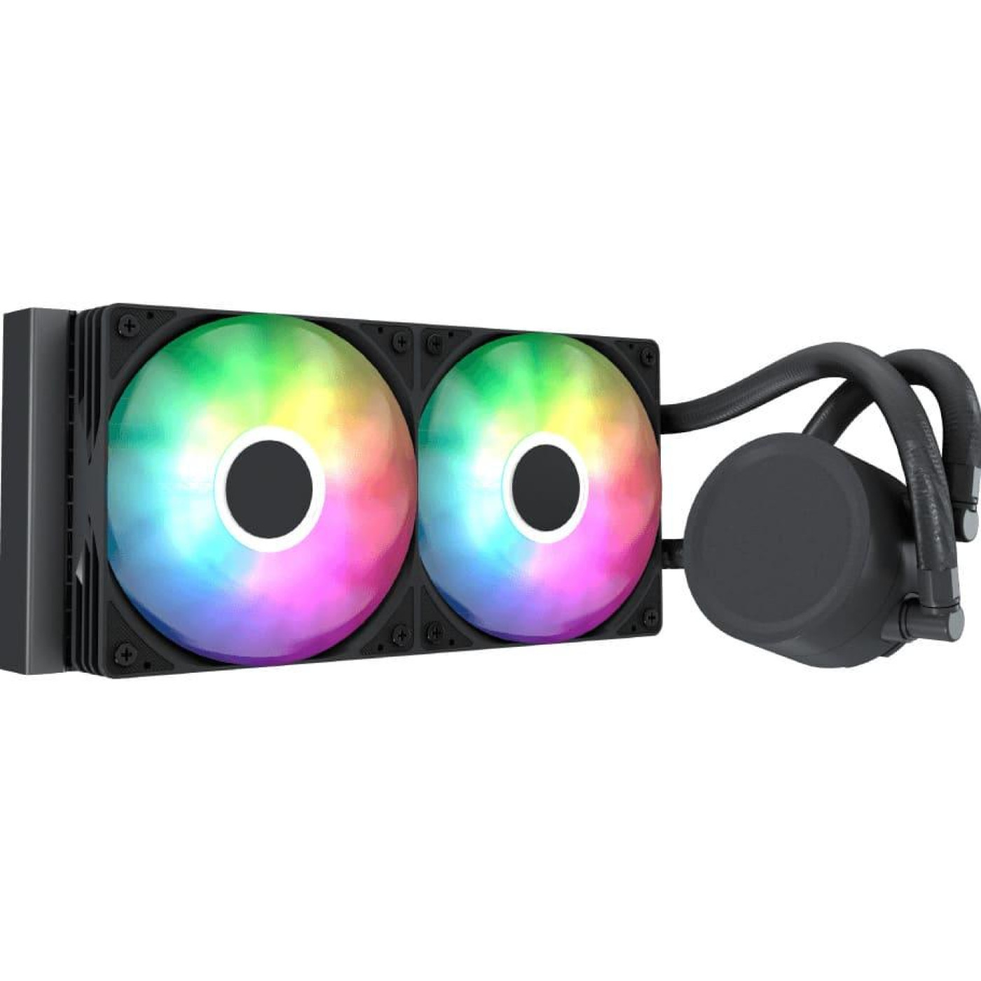 СВО Aerocool Abyss L240R Digi Black (ACLA-AD24117.11)