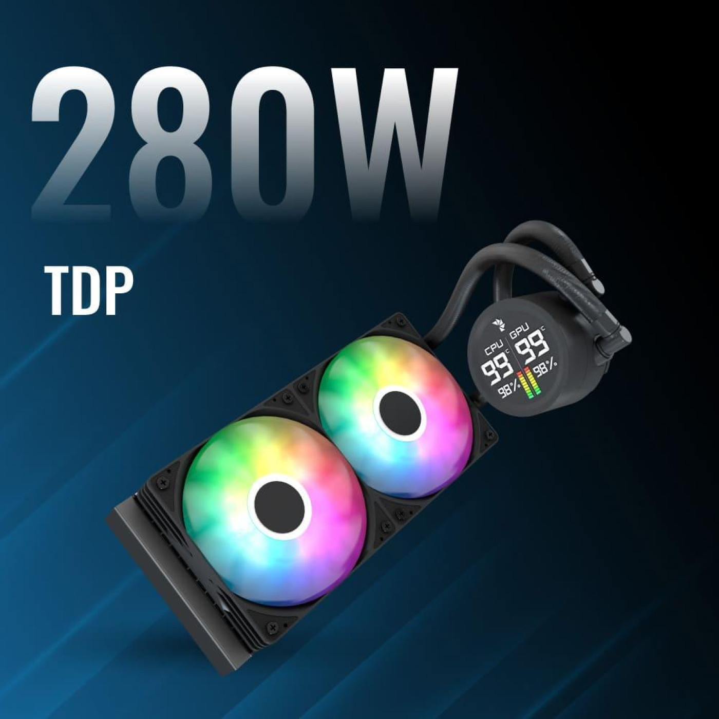 СВО Aerocool Abyss L240R Digi Black (ACLA-AD24117.11)