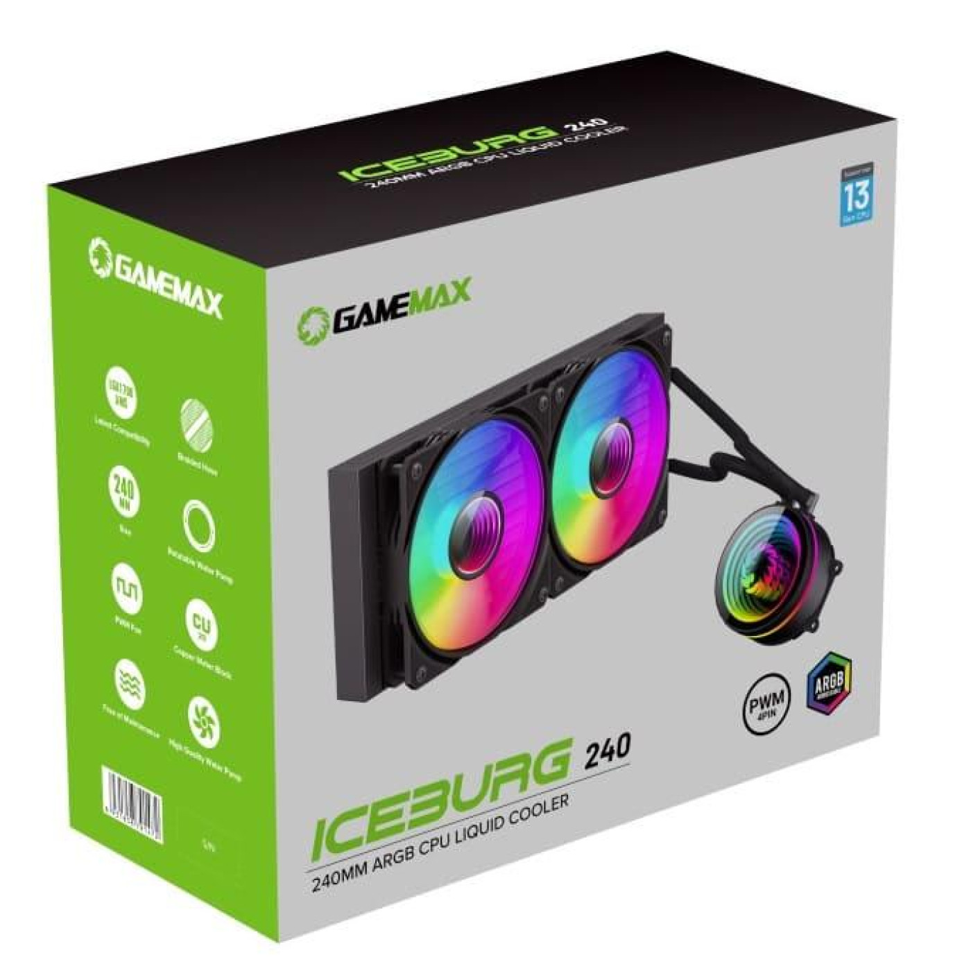 СВО GameMax IceBurg 240 Infinity (IceBurg 240 Infinity) U1