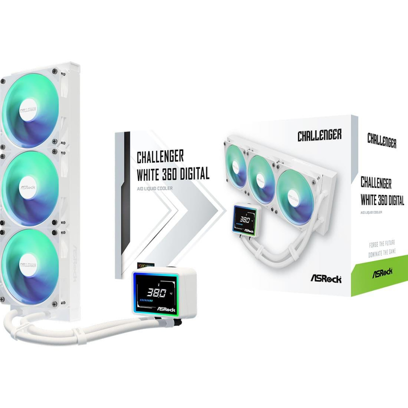 СВО AsRock Challenger White 360 Digital (CHALLENGER WHITE 360 DIGITAL)