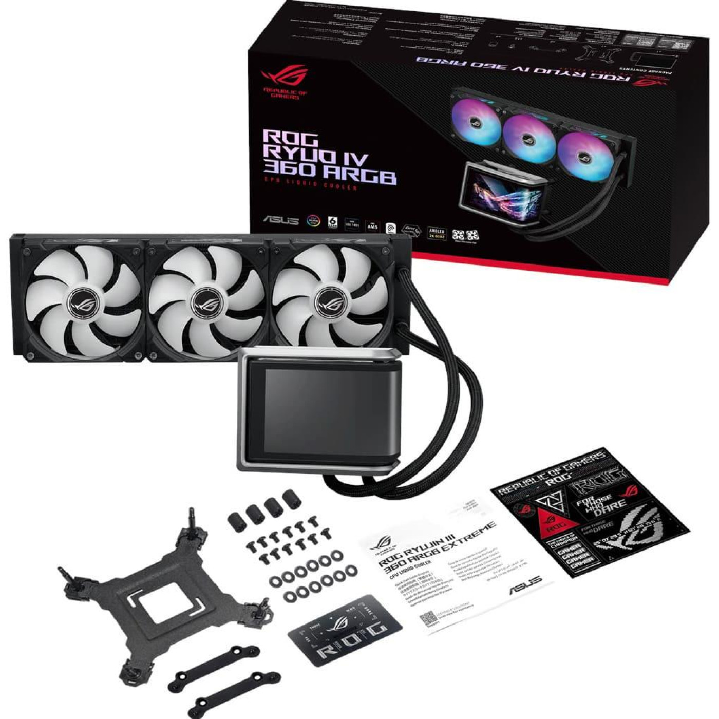 СВО ASUS ROG Ryuo IV 360 ARGB Black (90RC01N1-B0EAY0)