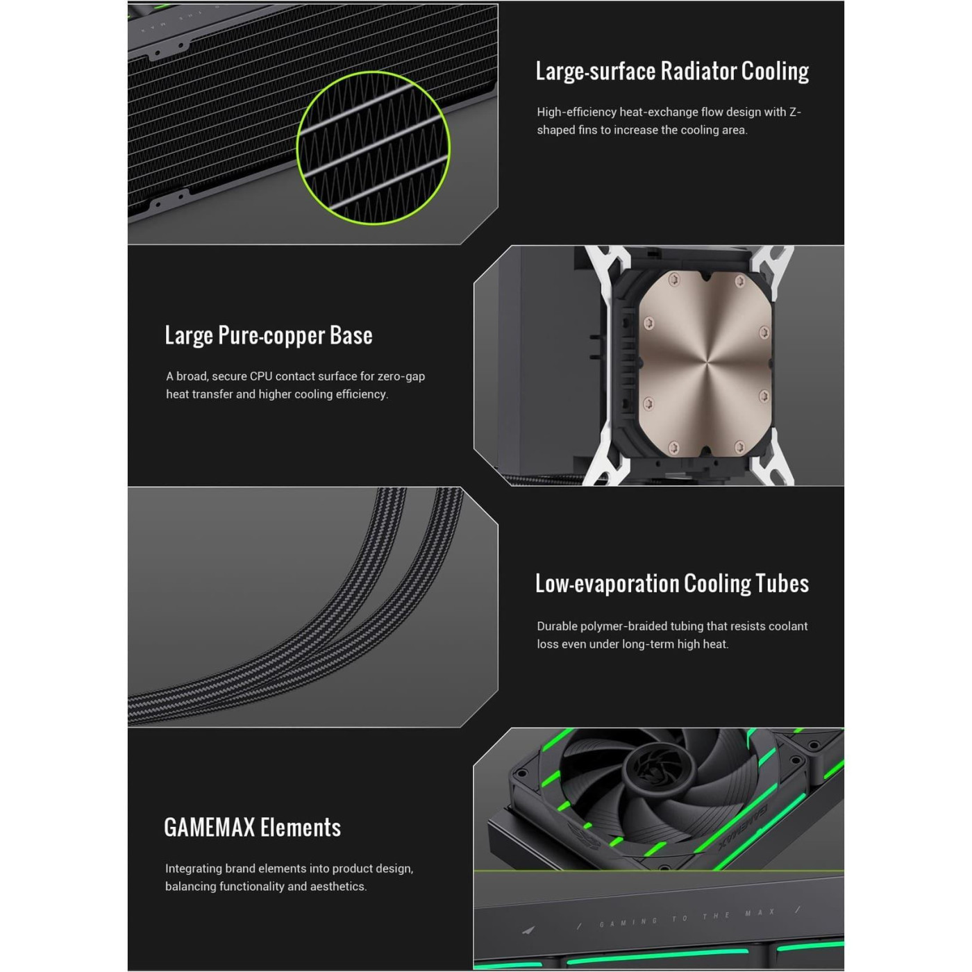 СВО GameMax HAILSTORM 360 BK (HAILSTORM 360 BK)