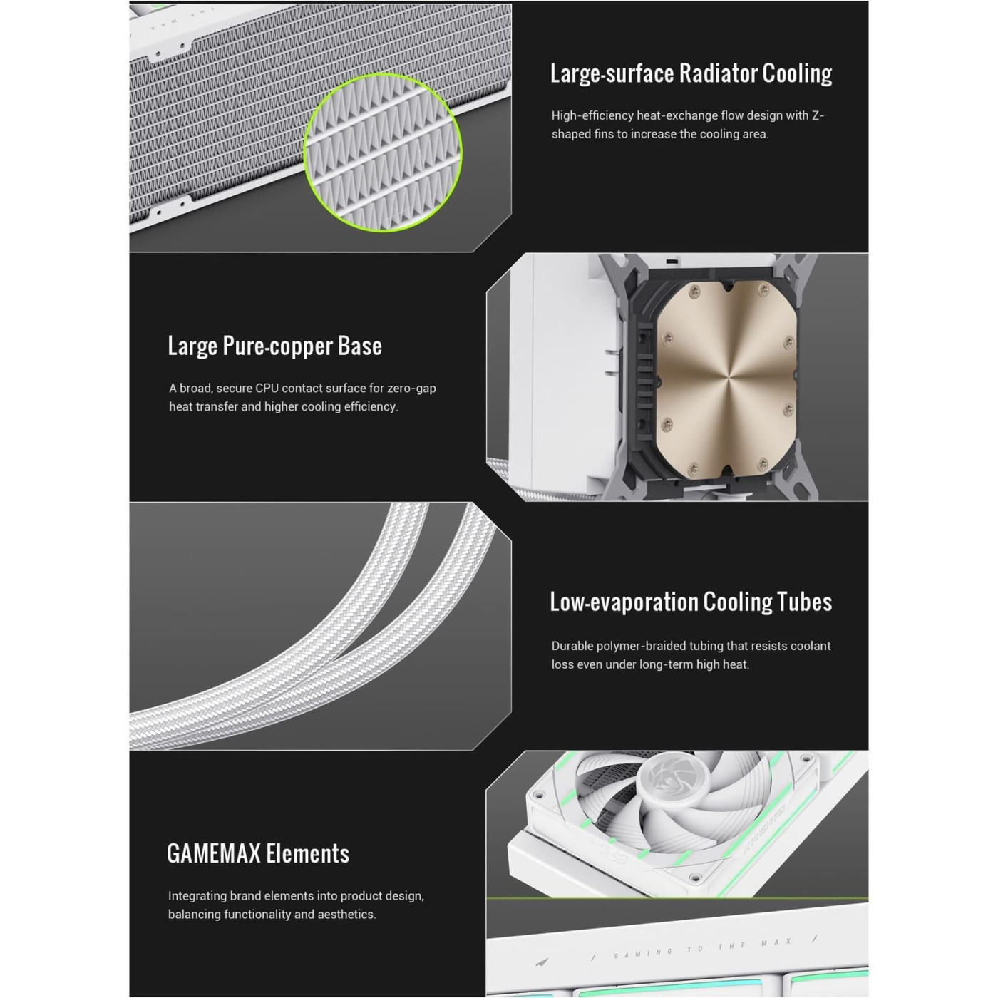 СВО GameMax HAILSTORM 360 WH (HAILSTORM 360 WH)