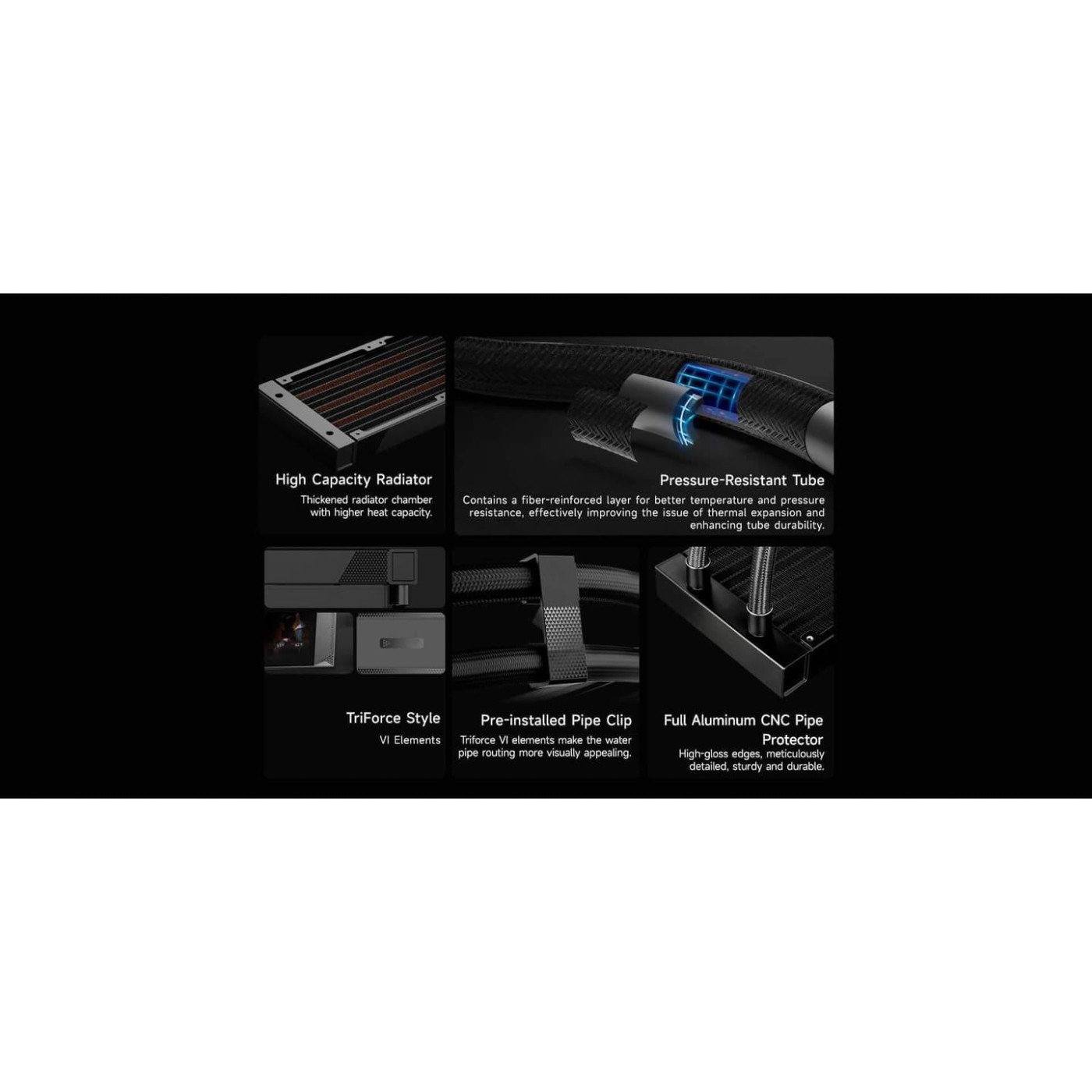 СВО PcCooler DA360 PRO ARGB Display Black (DC360Pro-BKAWXY-GL)